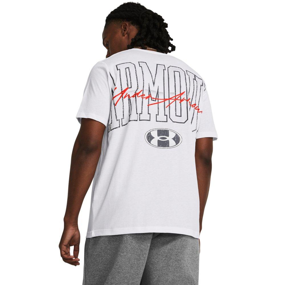 Under Armour Men's Chrome Tee - WHITE Thumbnail View 2