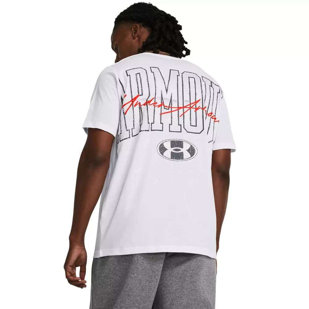 Under Armour Men's Chrome Tee - WHITE