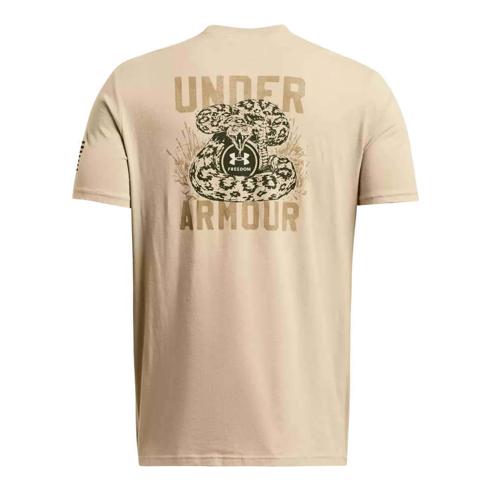 Under Armour Men's Freedom Mission Made Tee - SAND