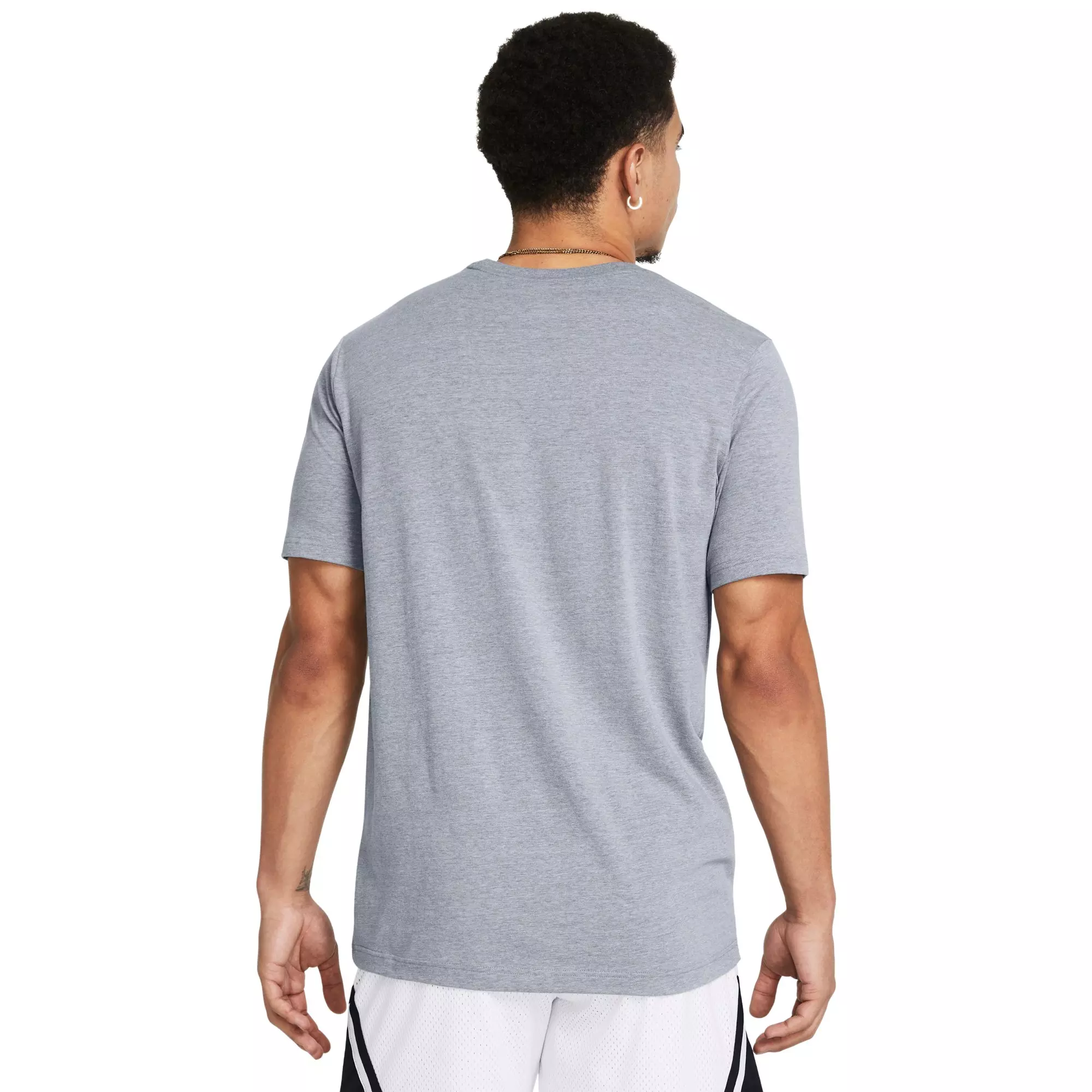 Under Armour Men's Curry Champ Mindset Tee - GREY/BLACK