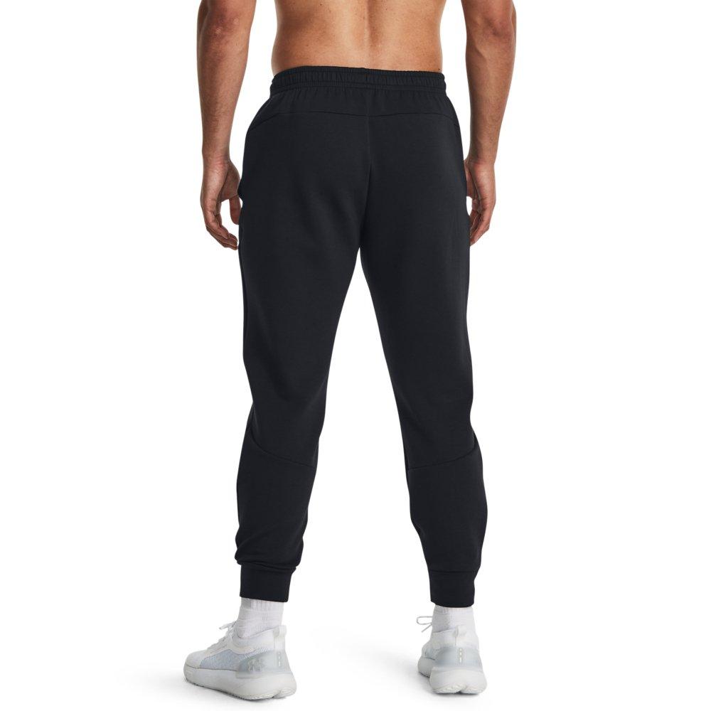 Under Armour Men's Unstoppable Fleece Joggers - Black - BLACK Thumbnail View 2