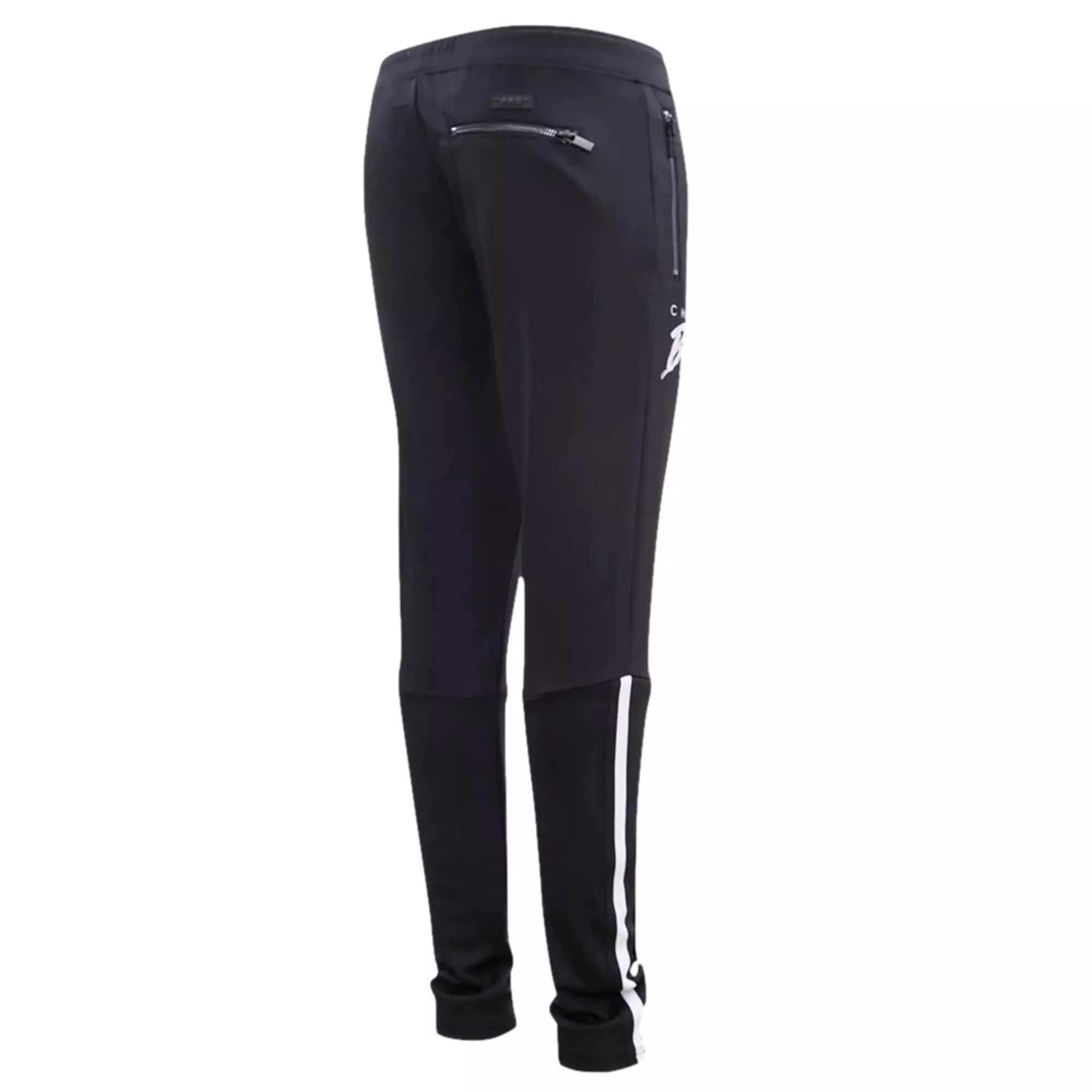 Pro Standard Men's Chicago Bulls AJ Retro 12 "Field Purple" Track Pants - BLACK