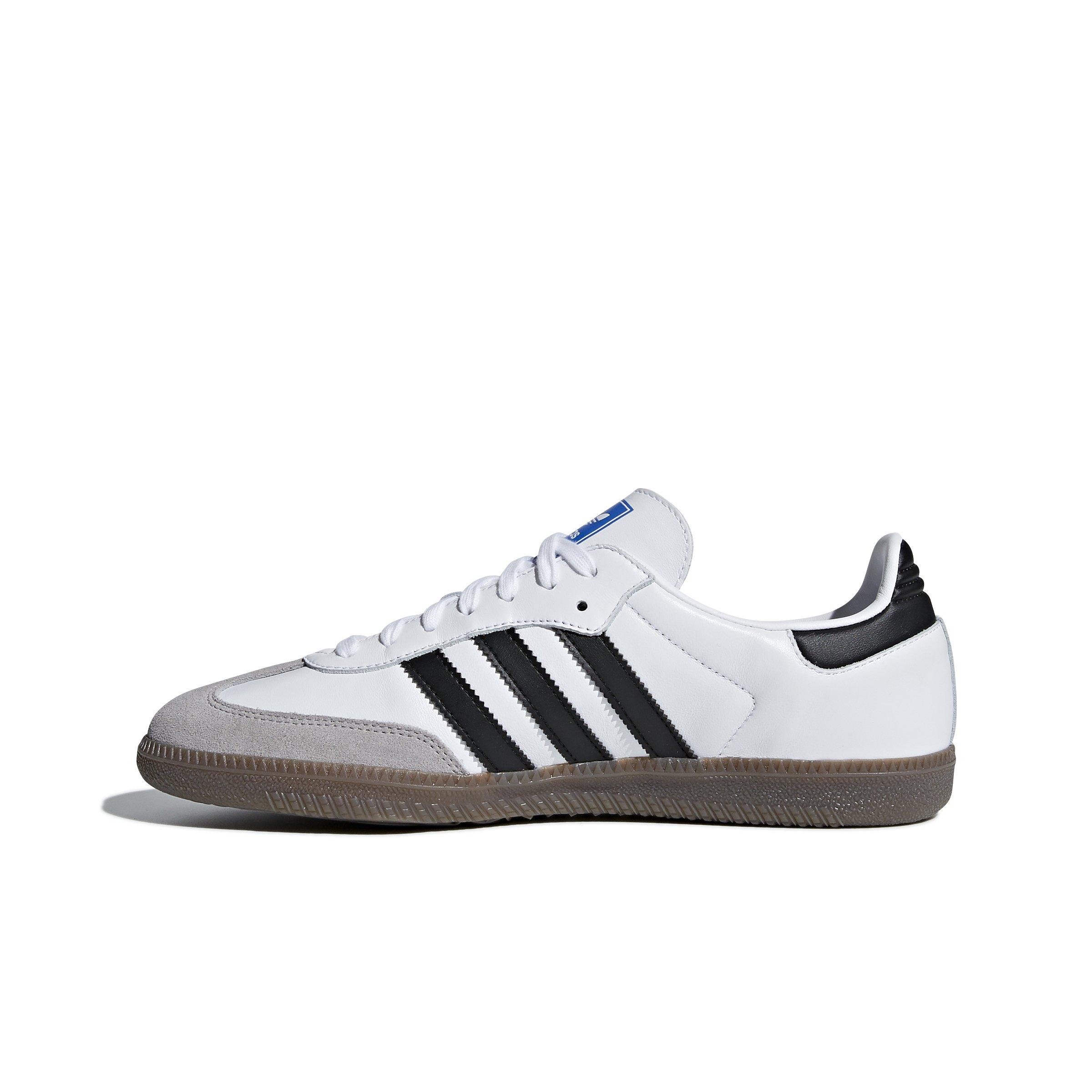 adidas Originals Samba OG "Cloud White/Core Black/Clear Granite" Unisex Shoe - WHITE/BLACK