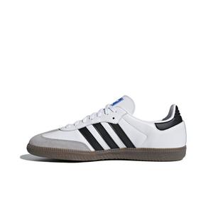 adidas Originals Samba OG "Cloud White/Core Black/Clear Granite" Men's Shoe - WHITE/BLACK