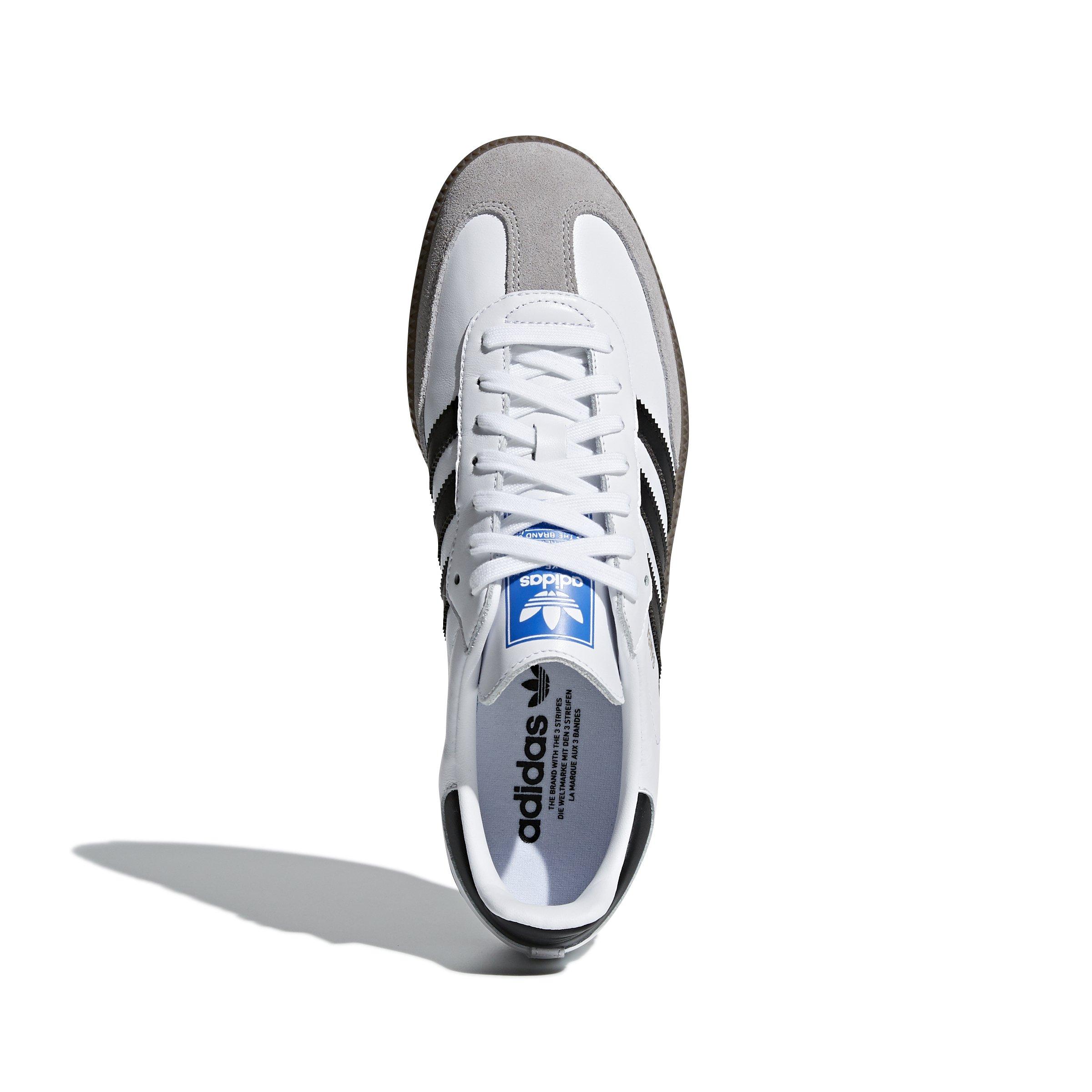 adidas Originals Samba OG "Cloud White/Core Black/Clear Granite" Unisex Shoe - WHITE/BLACK