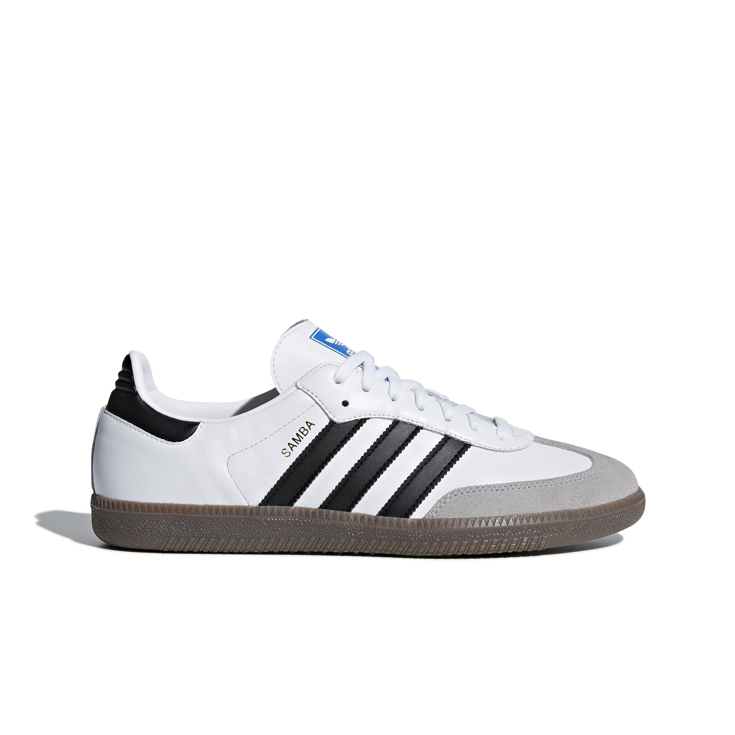 adidas Originals Samba OG "Cloud White/Core Black/Clear Granite" Unisex Shoe - WHITE/BLACK