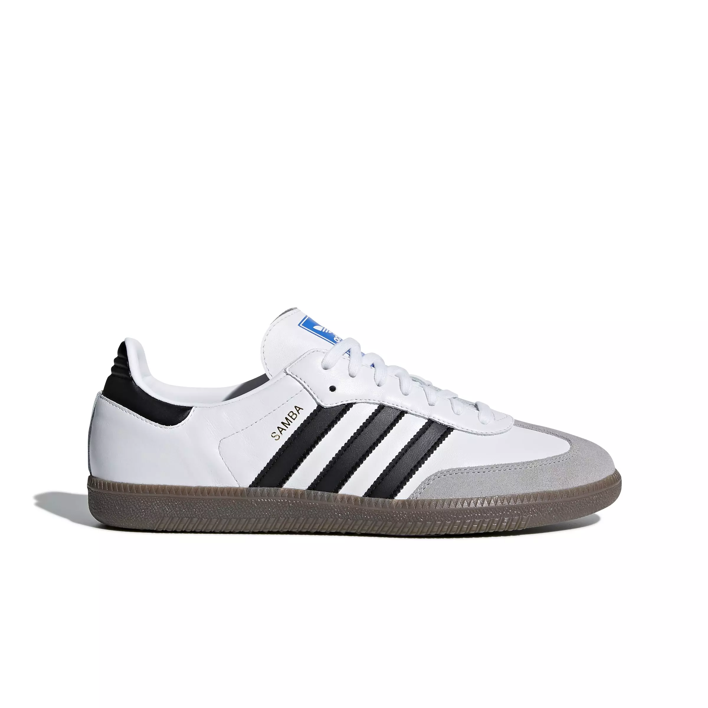 adidas Originals Samba OG "Cloud White/Core Black/Clear Granite" Unisex Shoe - WHITE/BLACK