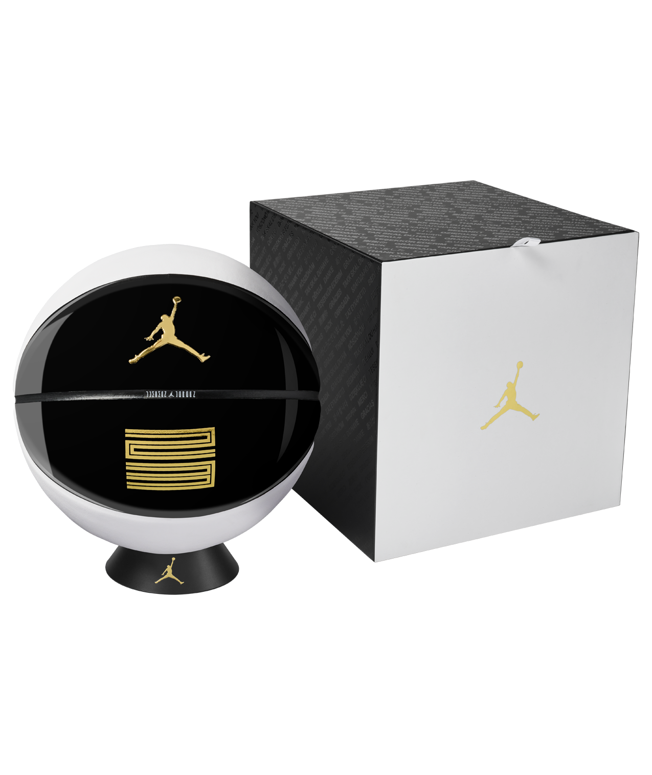Jordan 11 Premium "Gratitude" Basketball - BLACK/GOLD/WHITE Thumbnail View 6