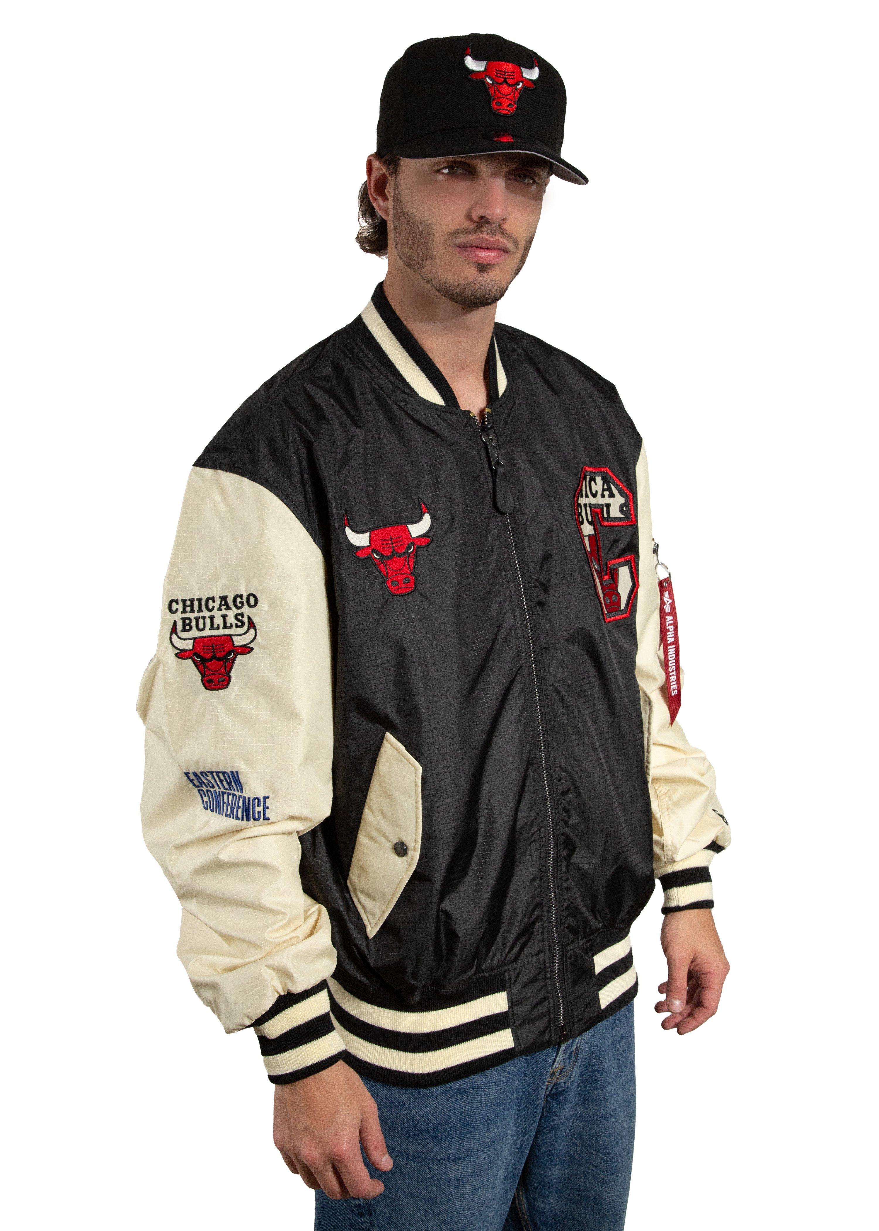 Boston Red Sox New Era Alpha Industries Team Reversible Bomber Jacket 23 / M