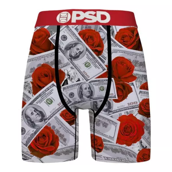 PSD Men's Money Roses Underwear - Hibbett