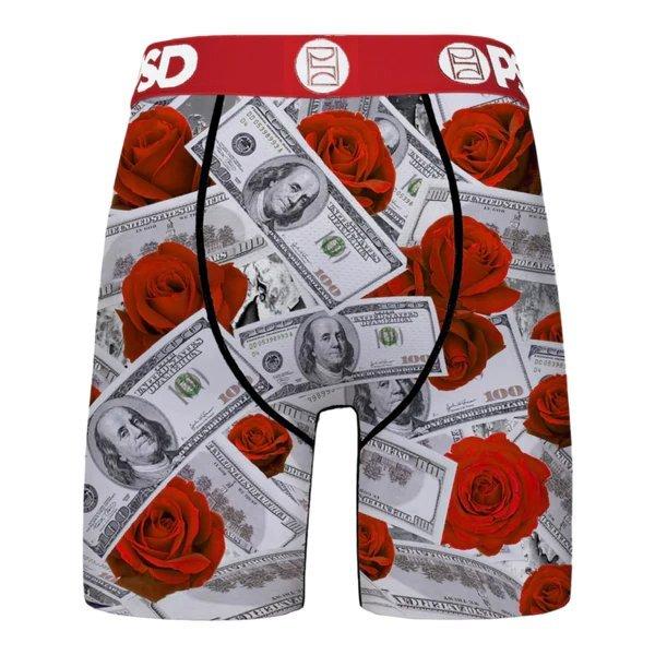 PSD Men's Money Roses Underwear - MULTI-COLOR Thumbnail View 2