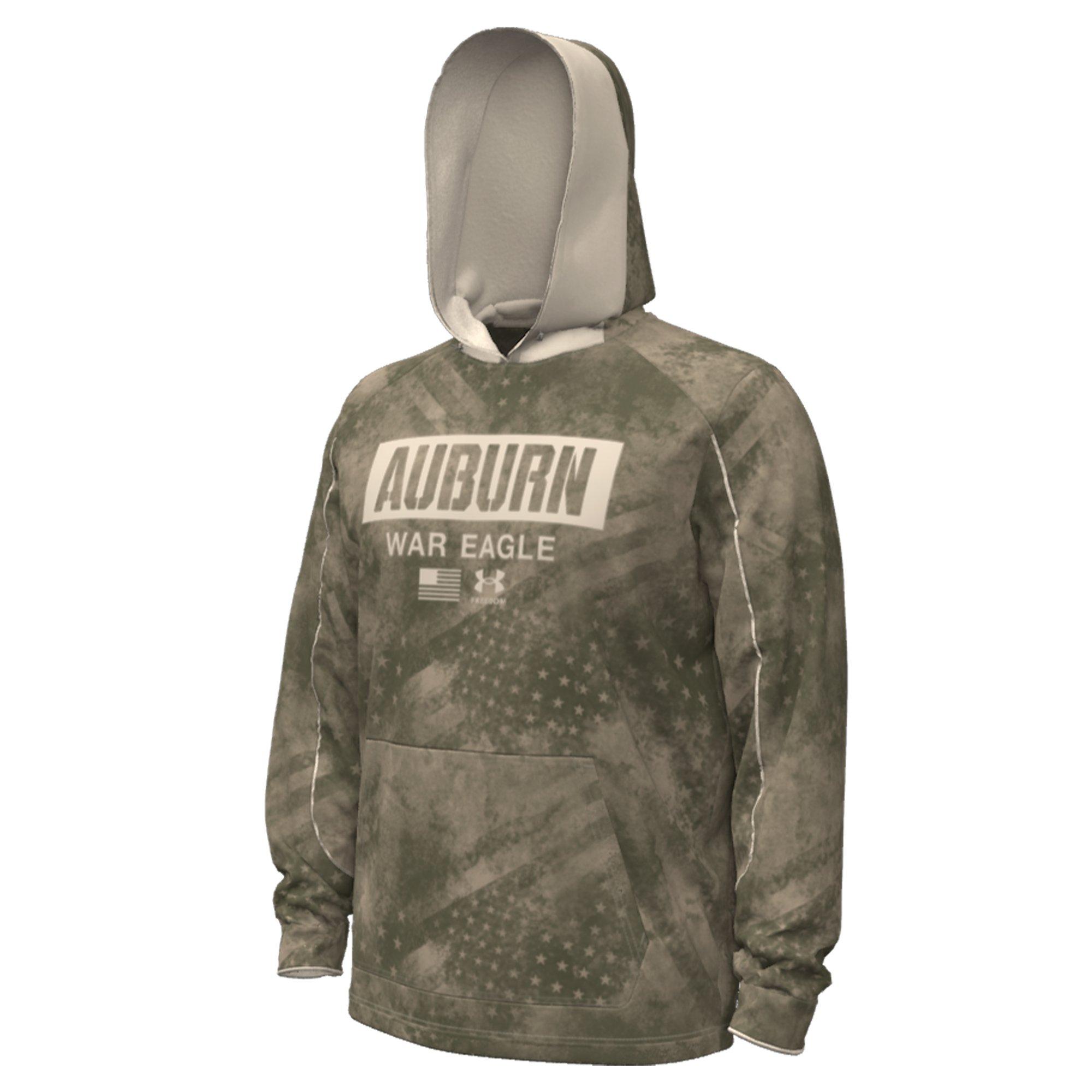 Under Armour Men's Auburn Tigers Sideline Pullover Hoodie