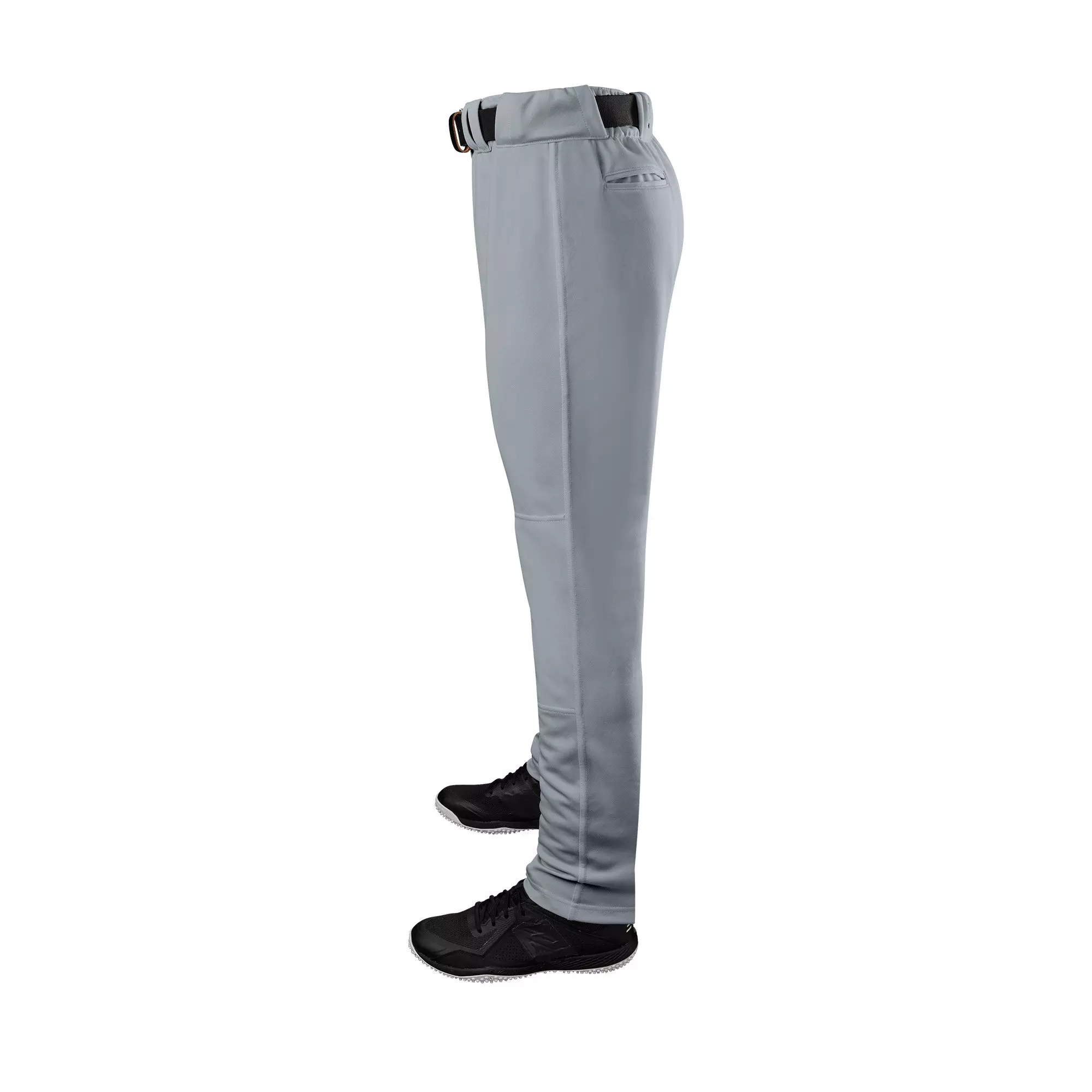 EvoShield Youth Driven Open Bottom Baseball Pants - Grey/Blue - GREY/BLUE