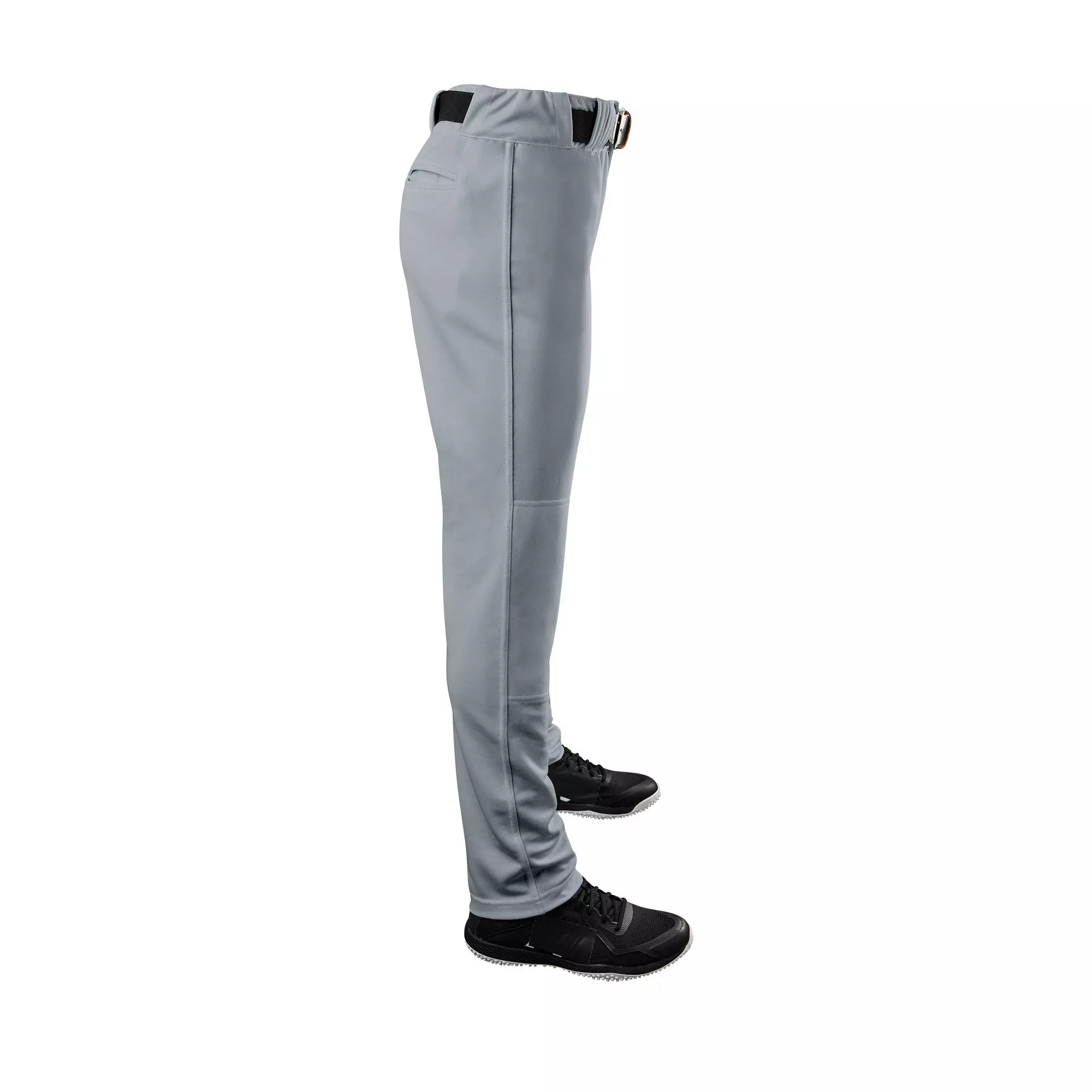 EvoShield Youth Driven Open Bottom Baseball Pants - Grey/Blue - GREY/BLUE