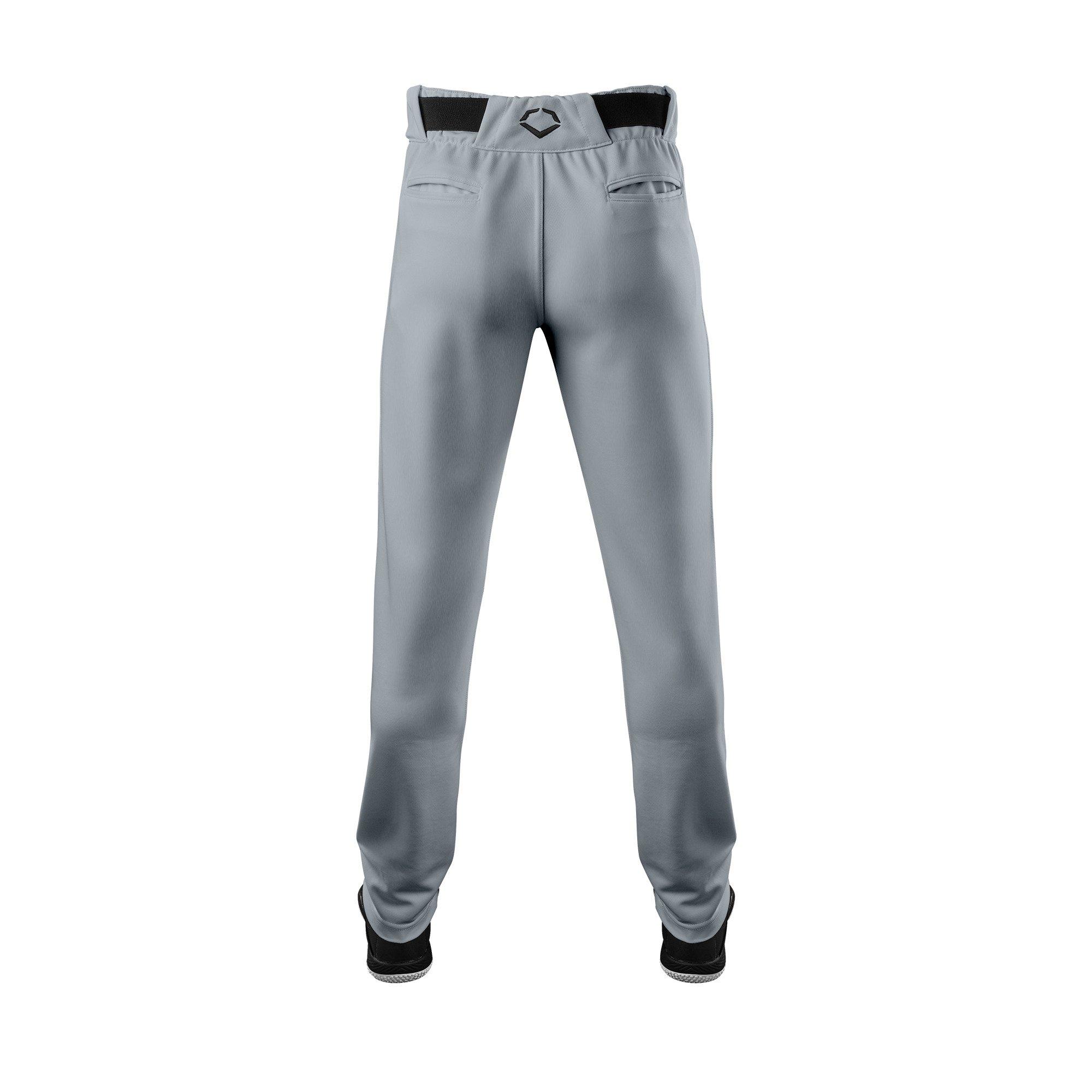 EvoShield Men's Driven Open Bottom Baseball Pants - Grey/Blue - GREY/BLUE Thumbnail View 2