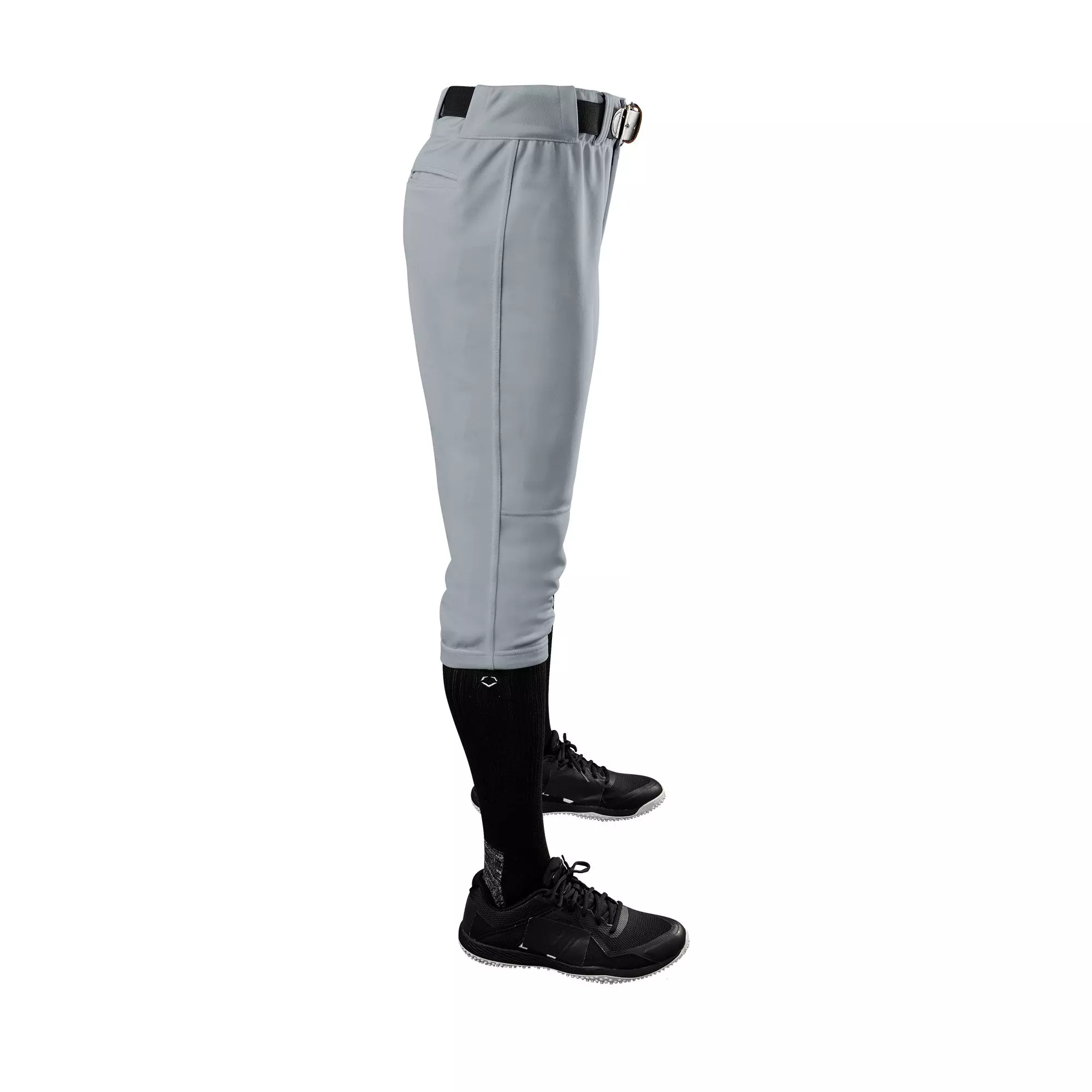 EvoShield Men's Driven Knicker Baseball Pants - Grey/Blue - GREY/BLUE