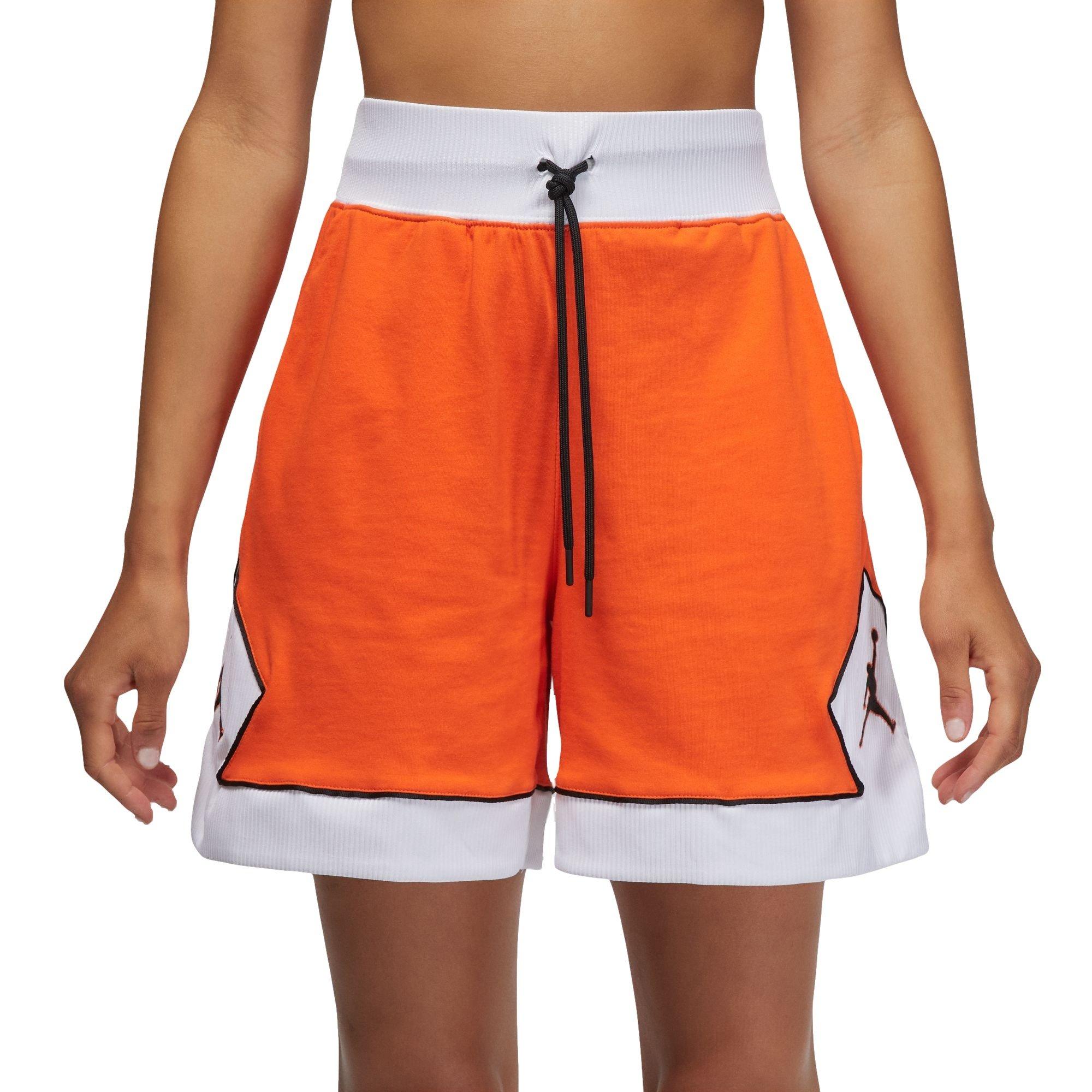 Jordan Women's Diamond Short-Orange - ORANGE Thumbnail View 5