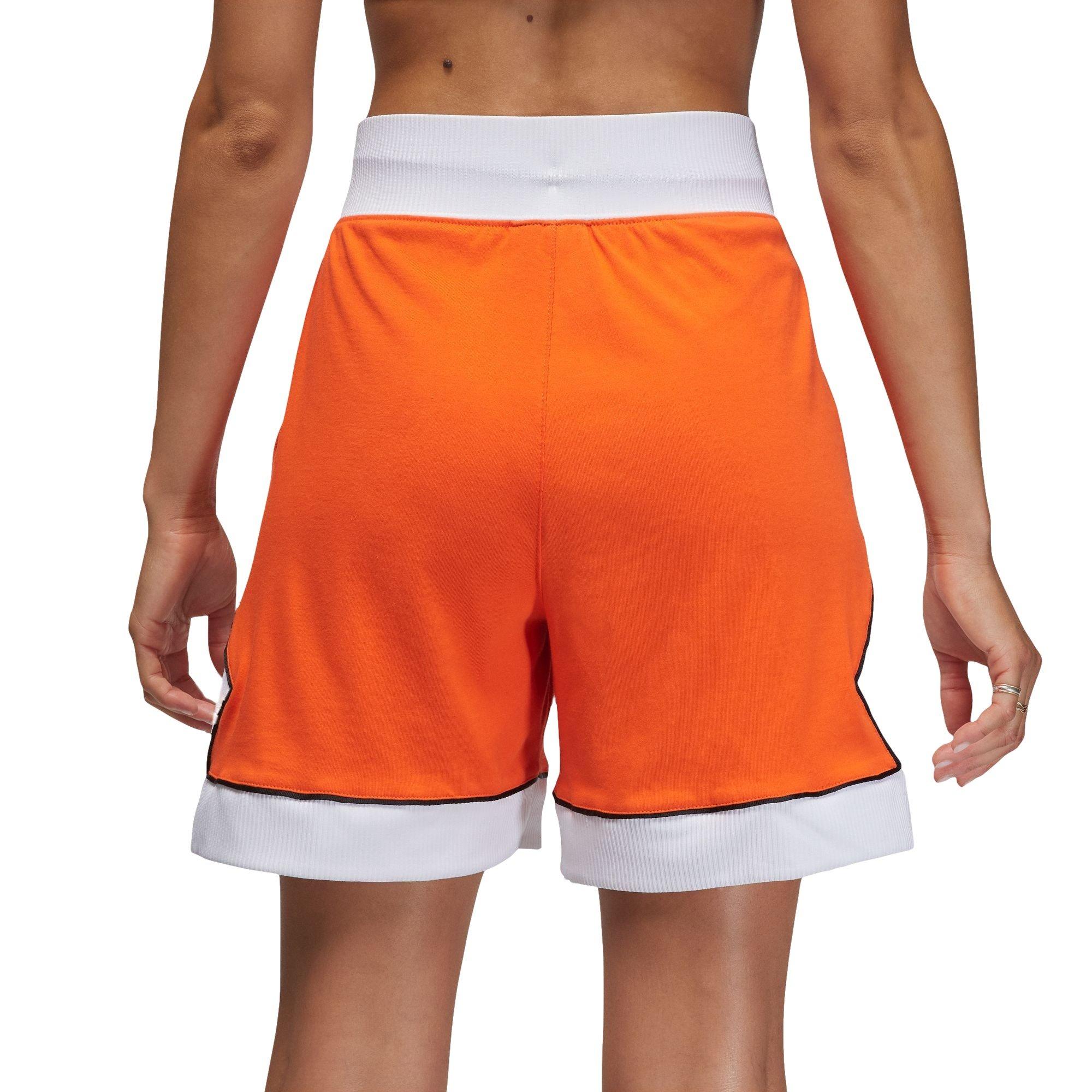 Jordan Women's Diamond Short-Orange - ORANGE Thumbnail View 6