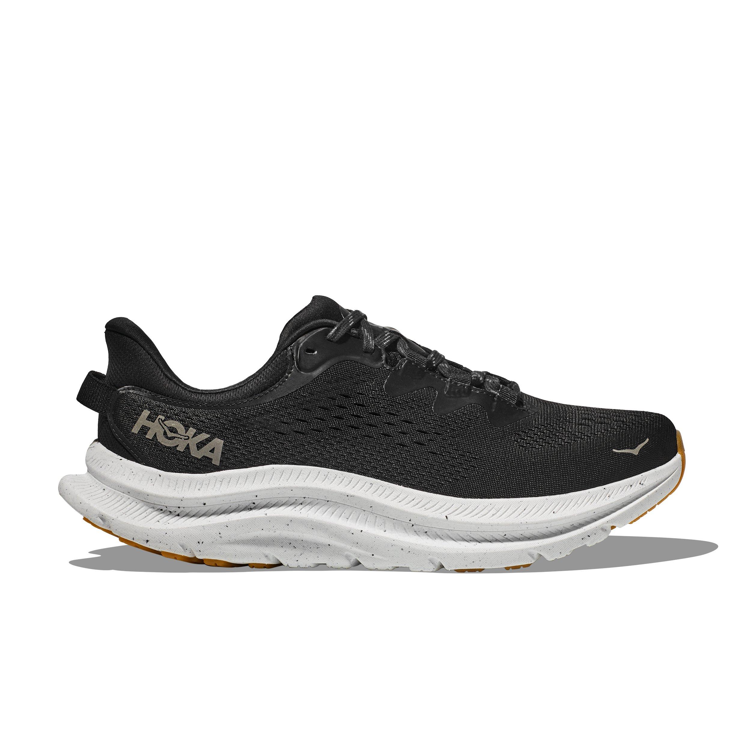 Hoka One Mens Size 10 B Kawana Black White Running Shoes Balanced Sneakers Hoka One One Kawana Mens Size 9.5 Black White Athletic  main image 4