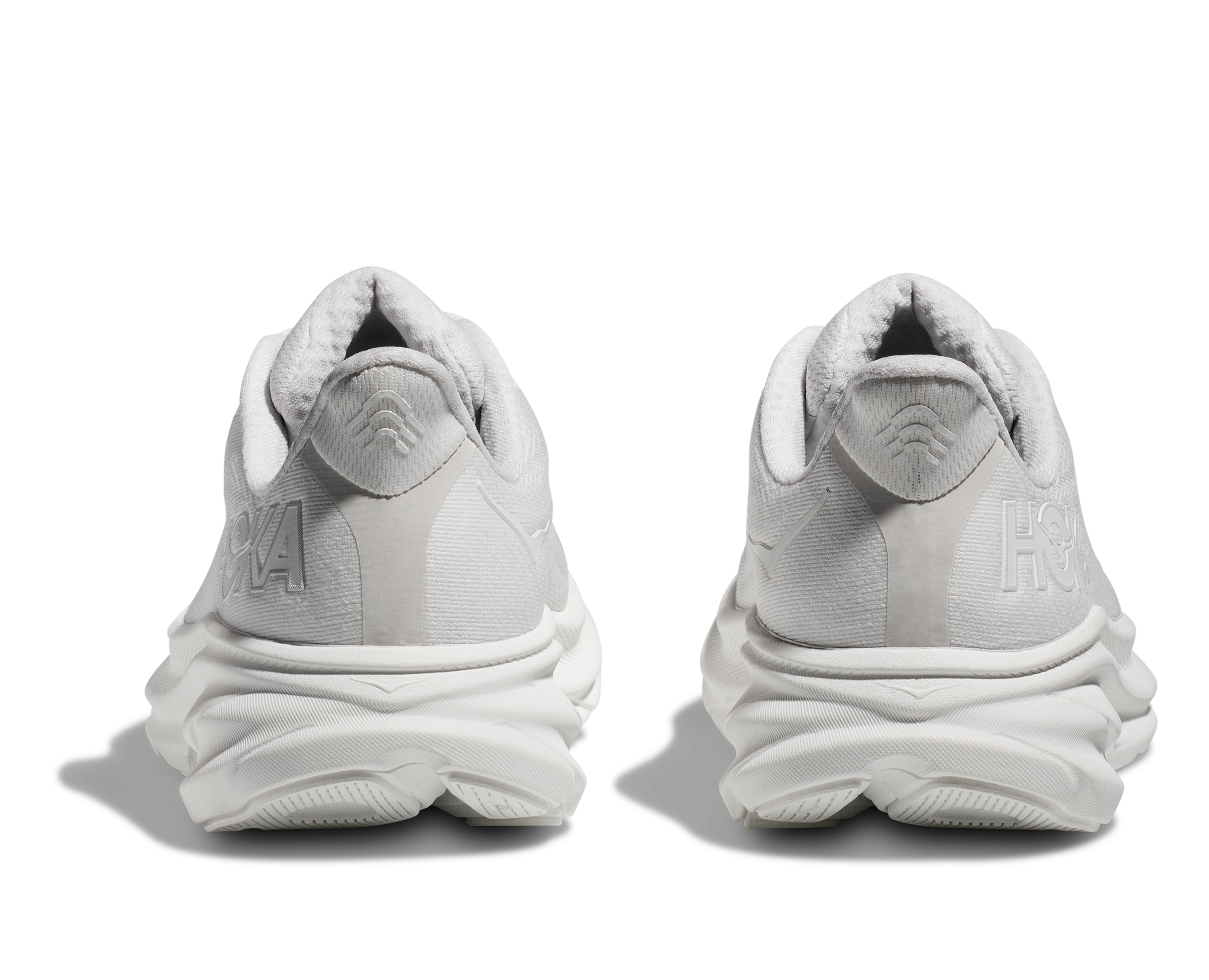 Hoka Clifton 9 "White/White" Women's Running Shoe - WHITE Thumbnail View 6