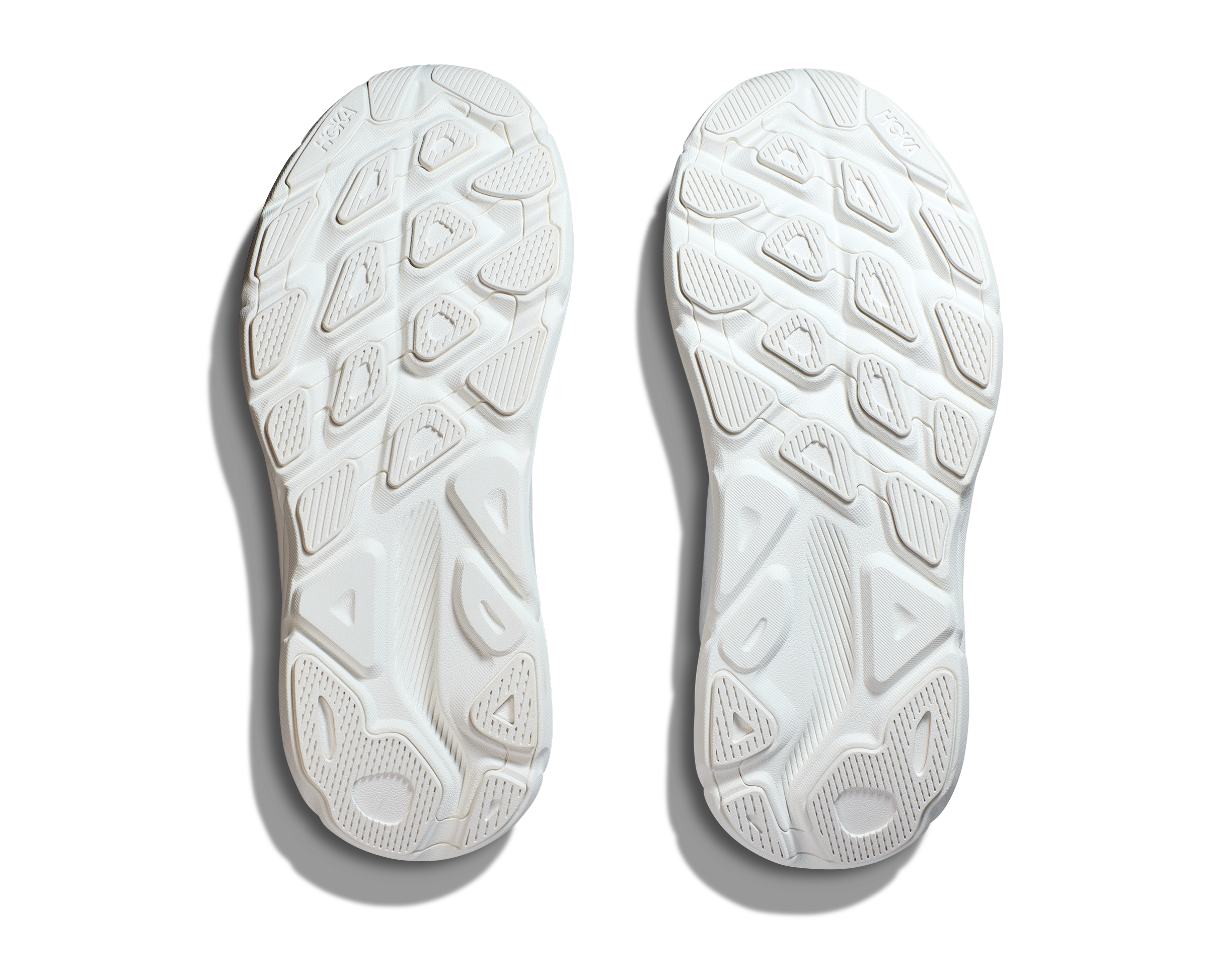 Hoka Clifton 9 "White/White" Women's Running Shoe - WHITE Thumbnail View 8