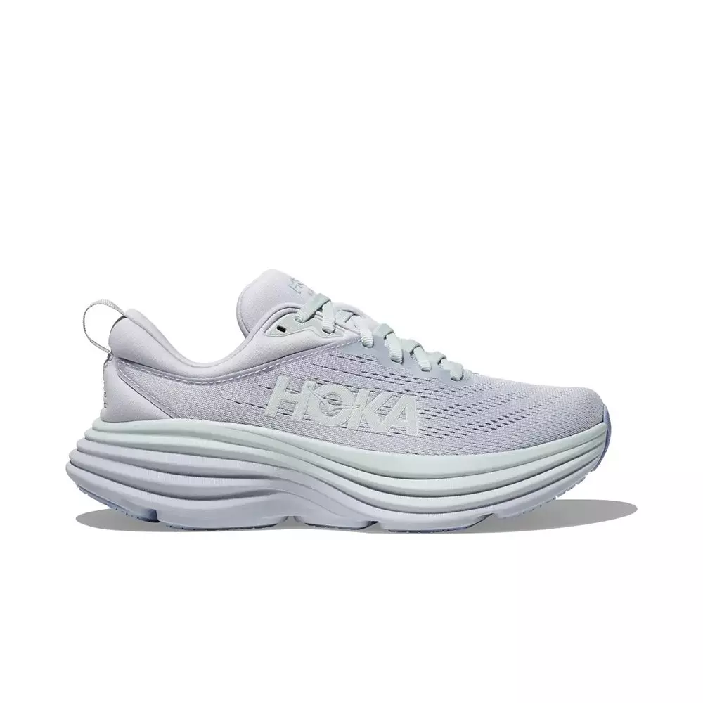 Hoka Bondi 8 "Ether/Illusion" Women's Running Shoe - LIGHT PURPLE