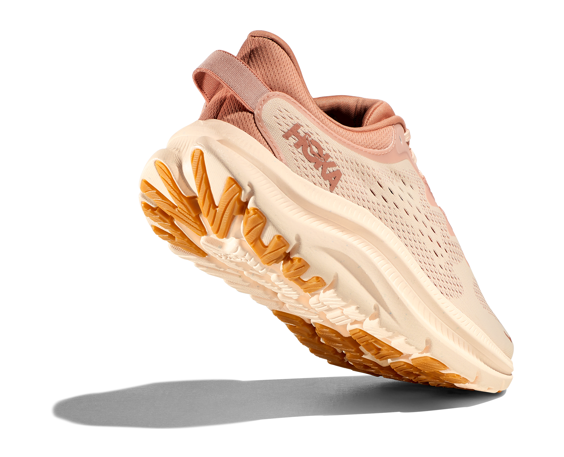 Hoka Kawana 2 "Sandstone/Vanilla" Women's Running Shoe - CREAM Thumbnail View 6