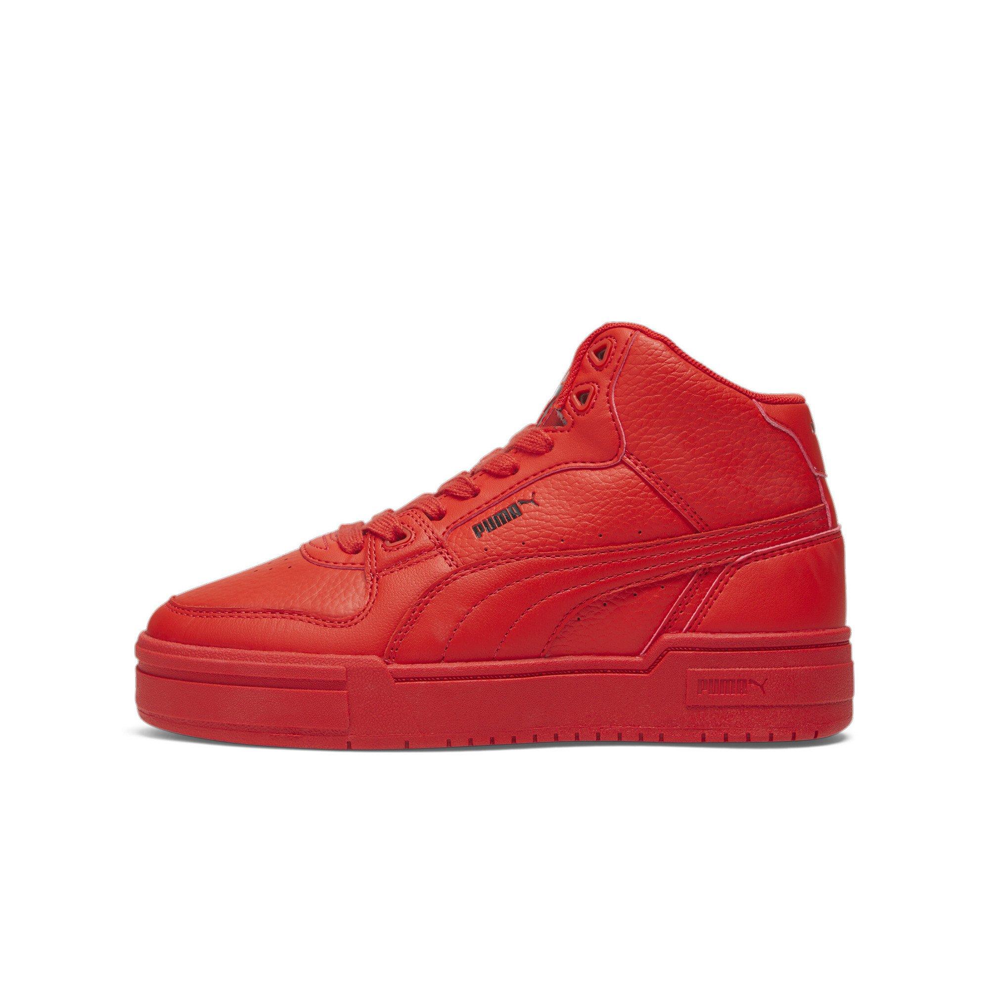 PUMA CA Pro Mid Grade School Boys' "Flooded Red" Shoe