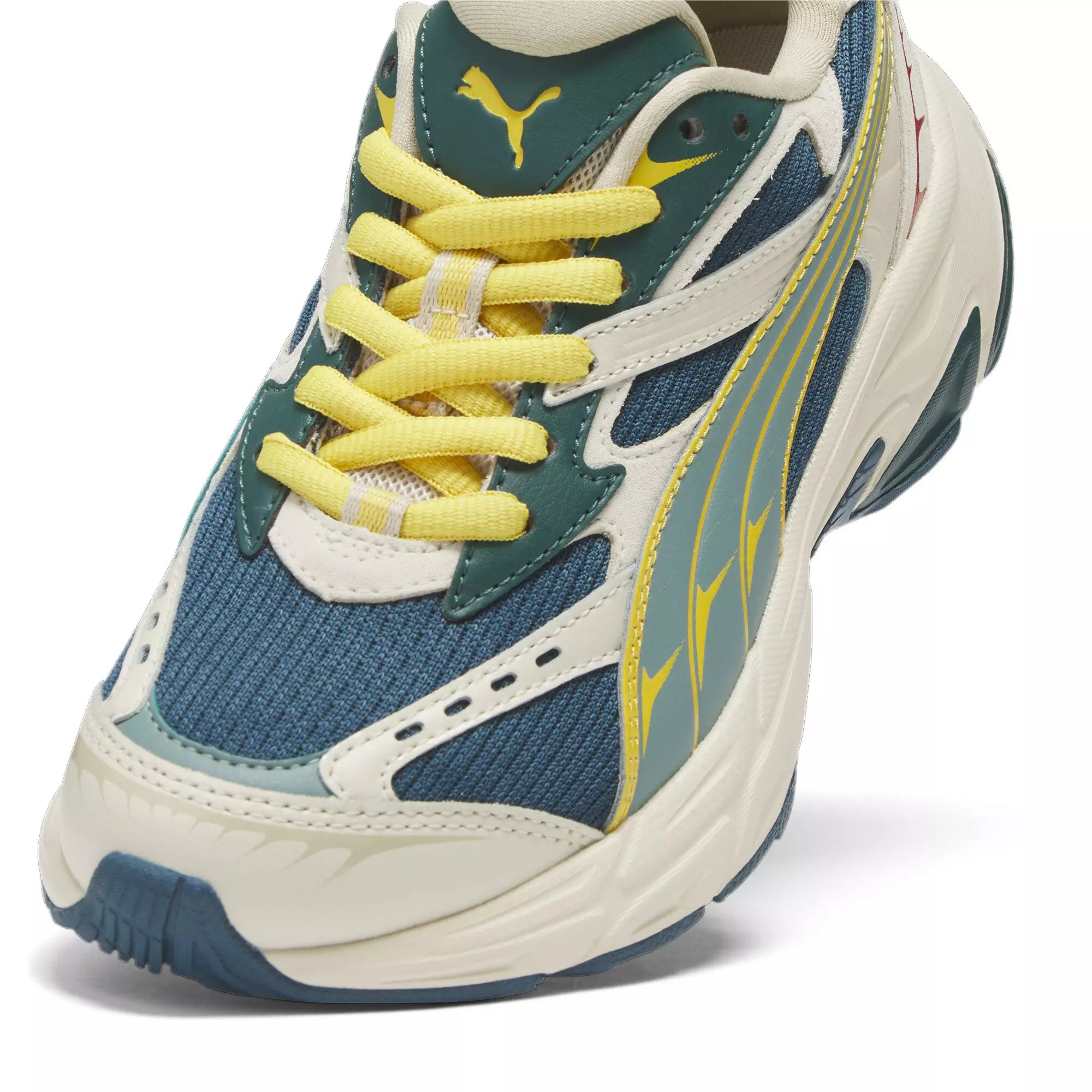 PUMA Morphic Underdog "Tan/Blue/Green" Grade School Boys' Shoe - TAN/GREEN