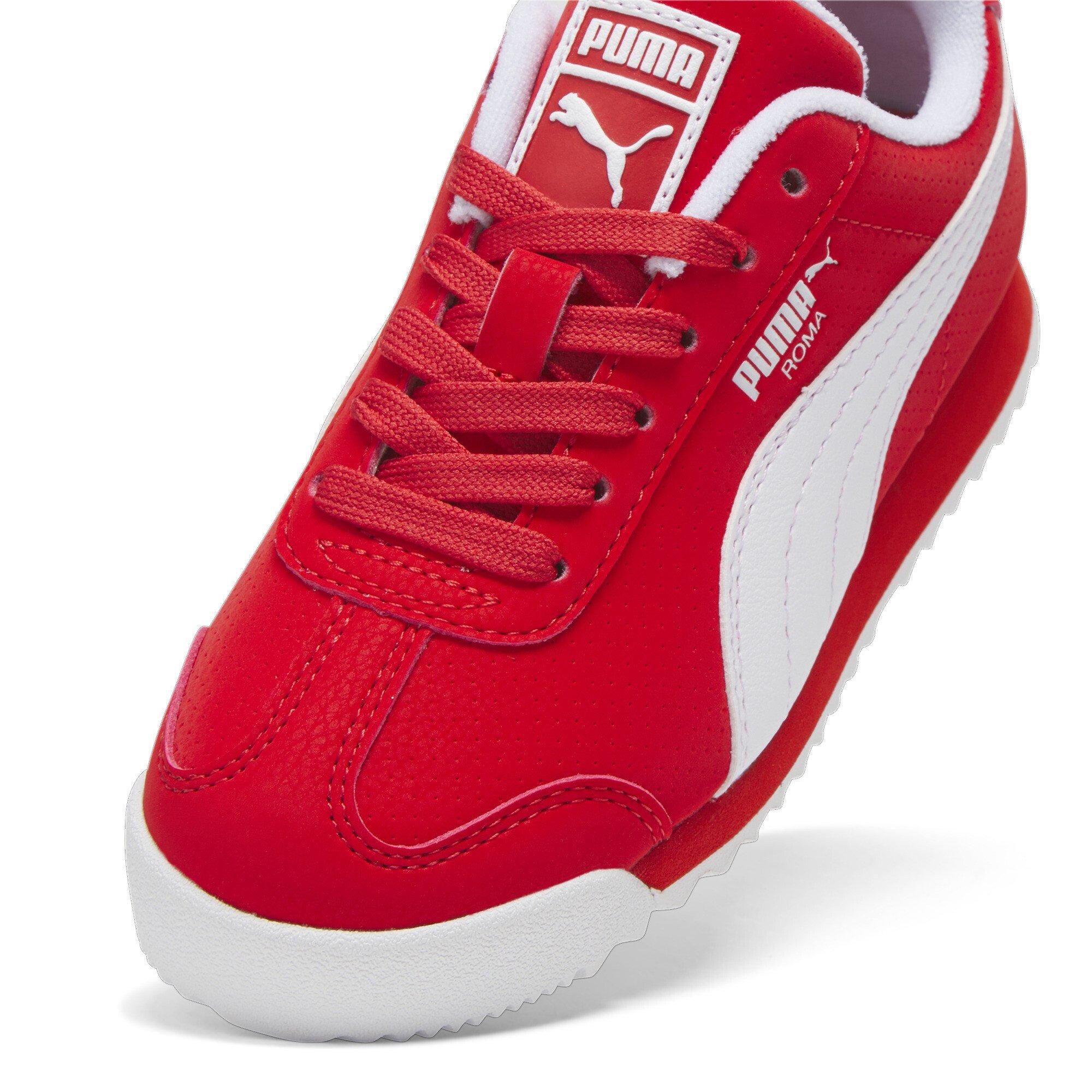 PUMA Roma Reversed "Red/White" Preschool Boys' Shoe - RED/WHITE Thumbnail View 3