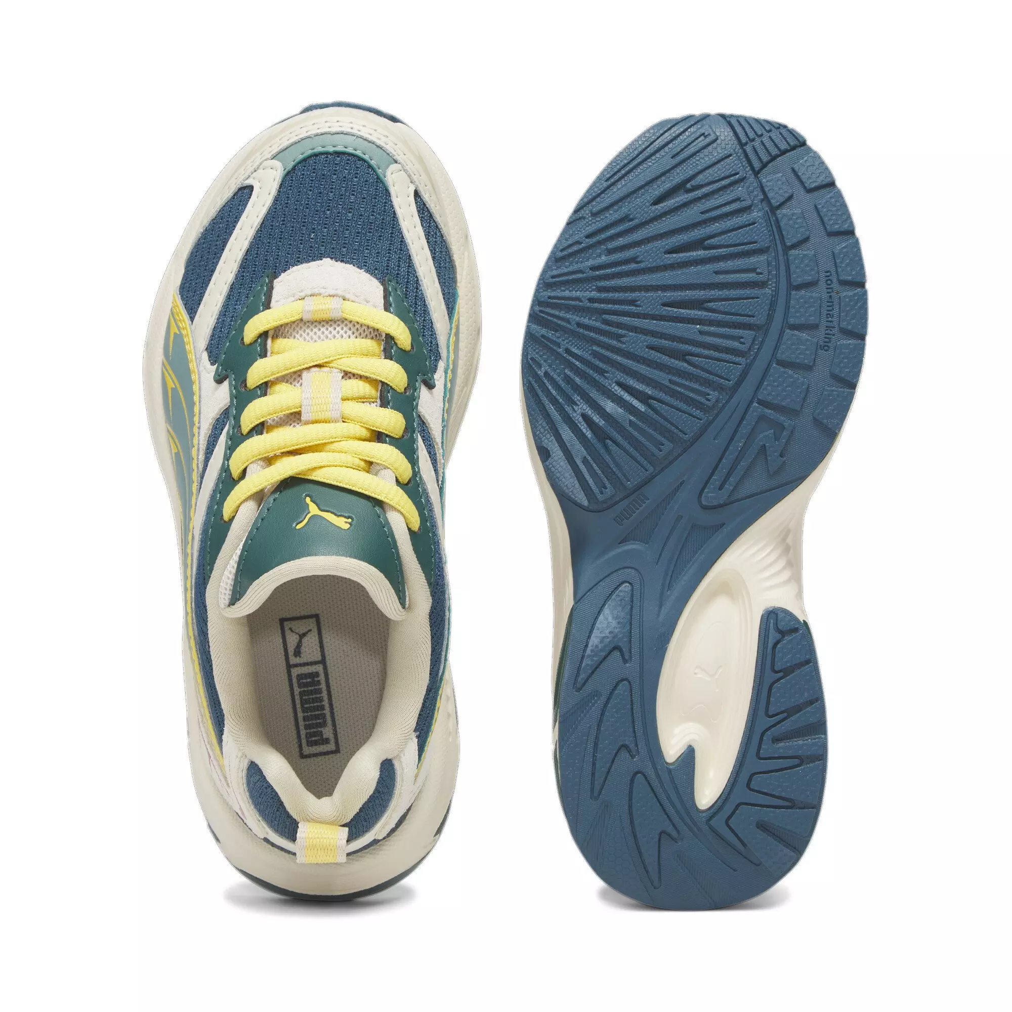 PUMA Morphic Underdog "Tan/Blue/Green" Preschool Boys' Shoe - TAN/GREEN