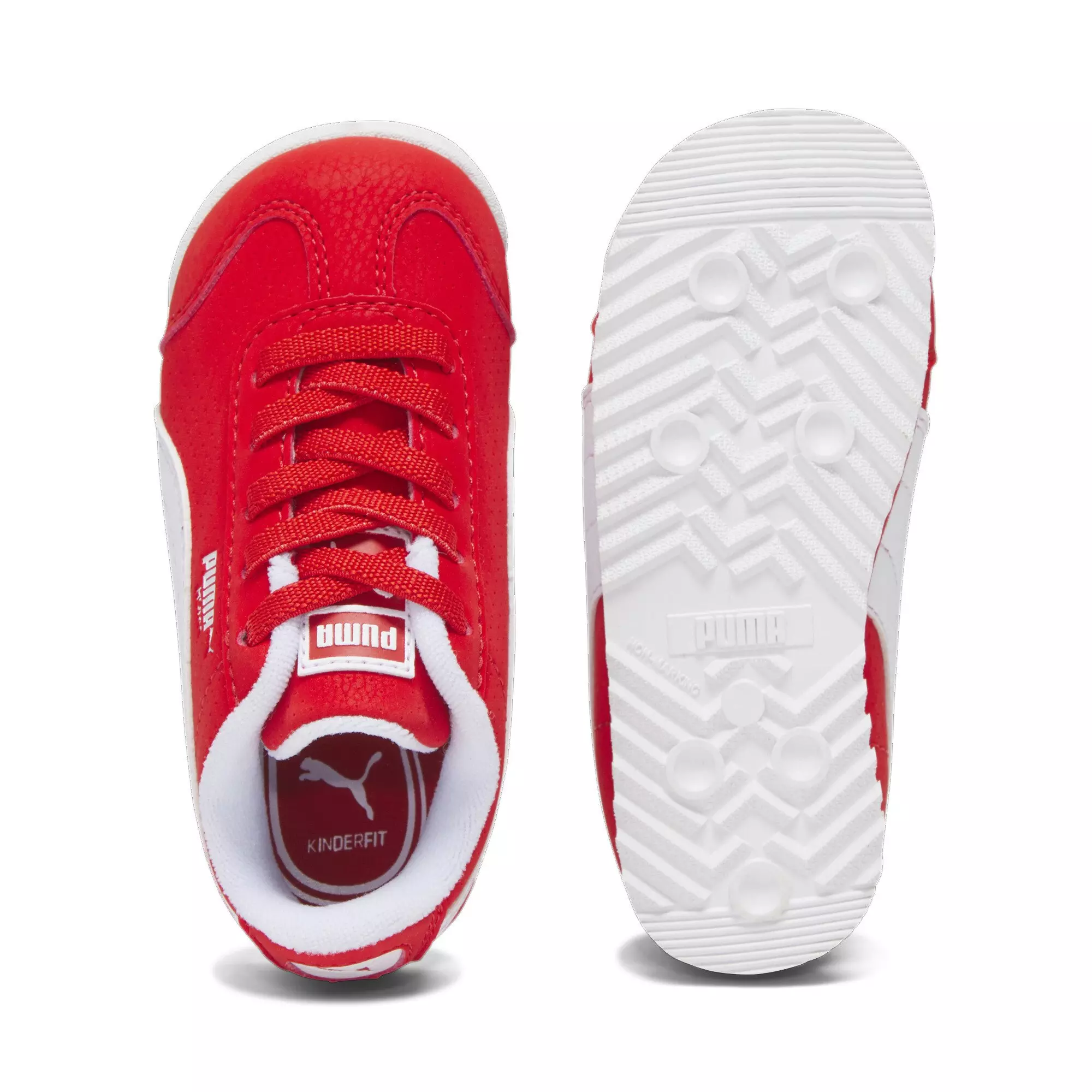 PUMA Roma Reversed "Red/White" Toddler Boys' Shoe - RED/WHITE
