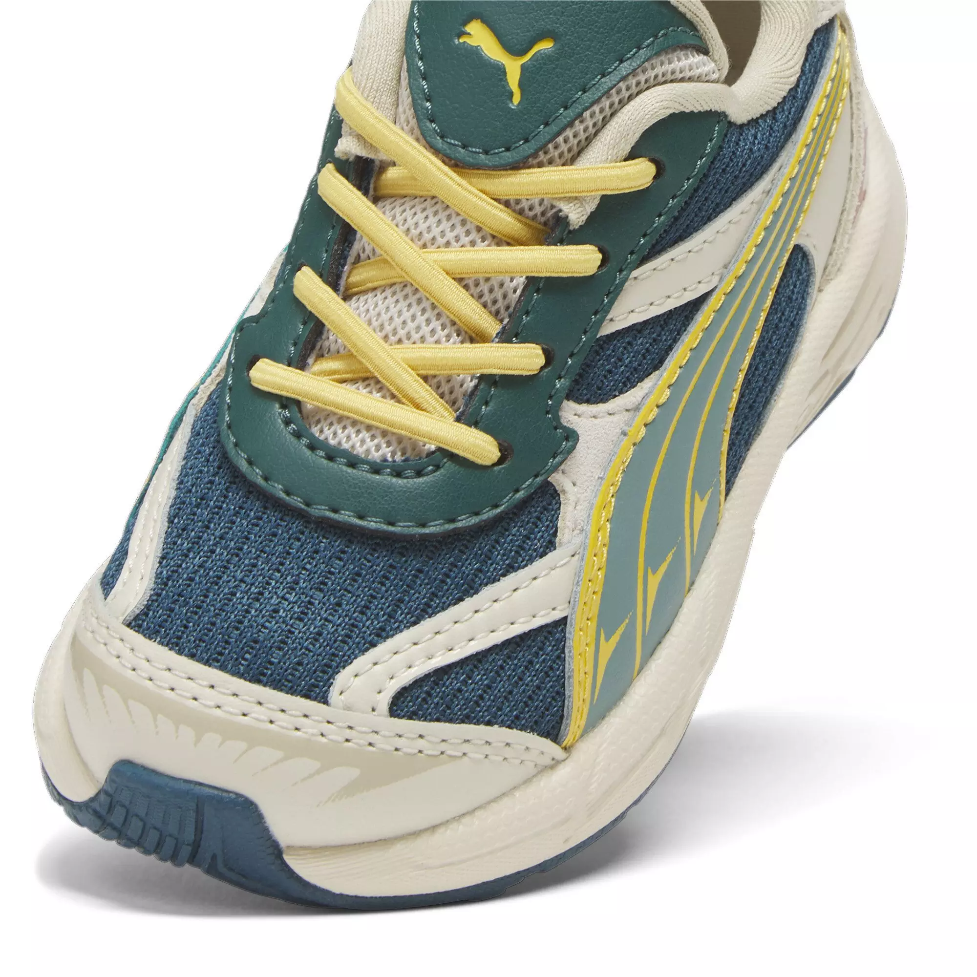 PUMA Morphic Underdog "Tan/Blue/Green" Toddler Boys' Shoe - TAN/GREEN