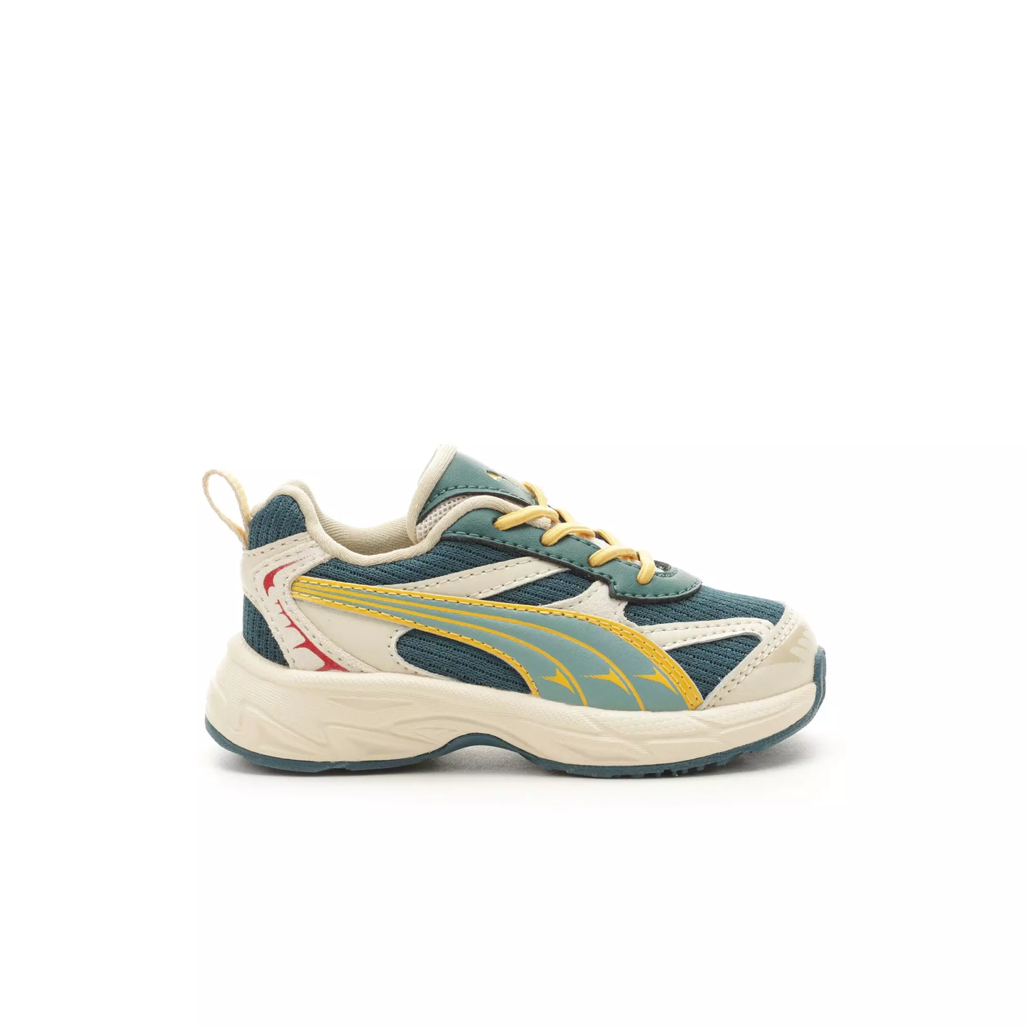 PUMA Morphic Underdog "Tan/Blue/Green" Toddler Boys' Shoe - TAN/GREEN