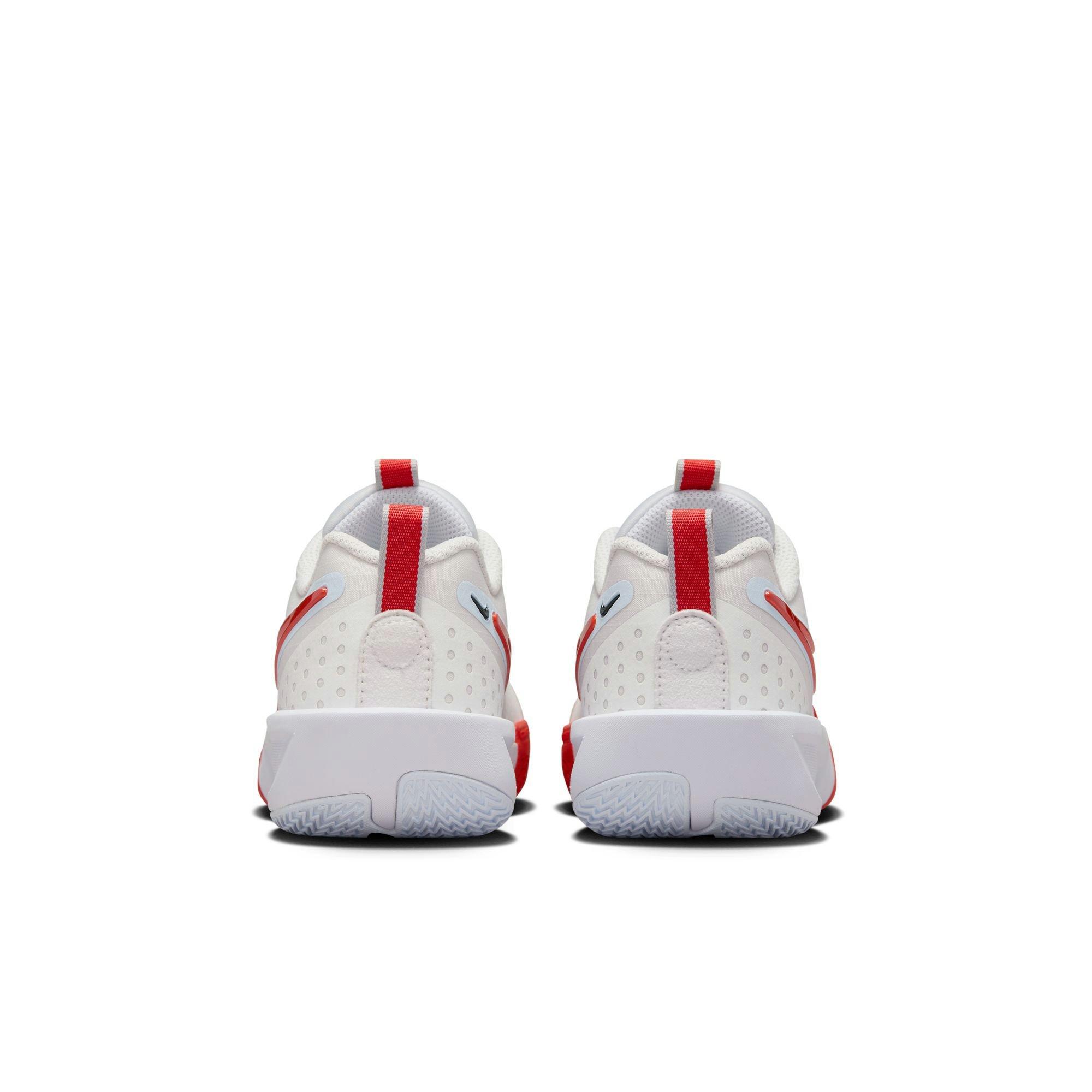 Nike G.T. Cut 3 Grade School Kids' Summit White/Picante Red Basketball Shoe