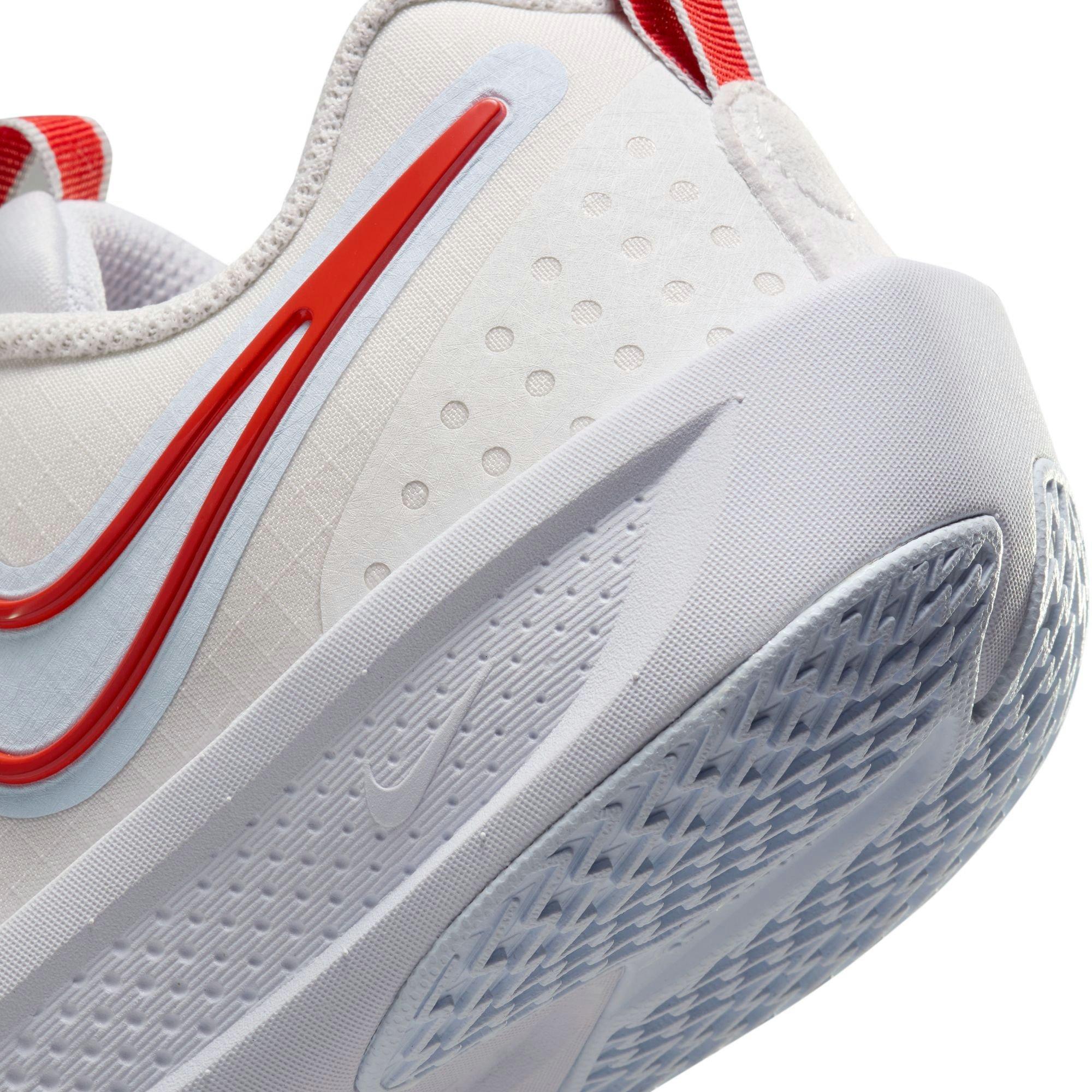 Nike G.T. Cut 3 Grade School Kids' Summit White/Picante Red Basketball Shoe