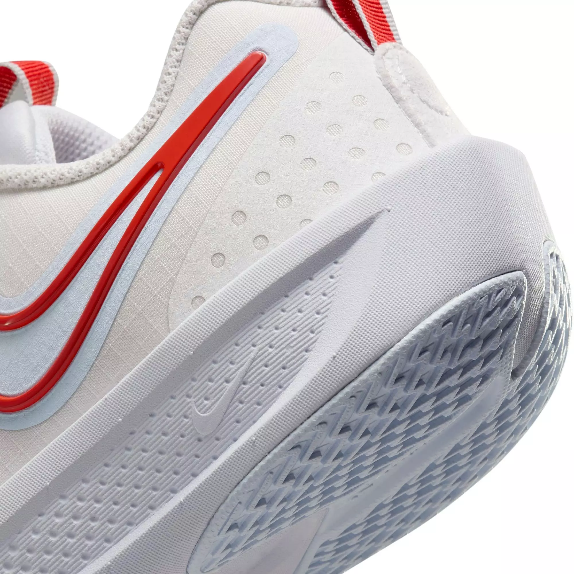 Nike G.T. Cut 3 "Summit White/Picante Red" Grade School Kids' Basketball Shoe - SUMMIT WHITE/PICANTE RED/FOOTBALL GREY