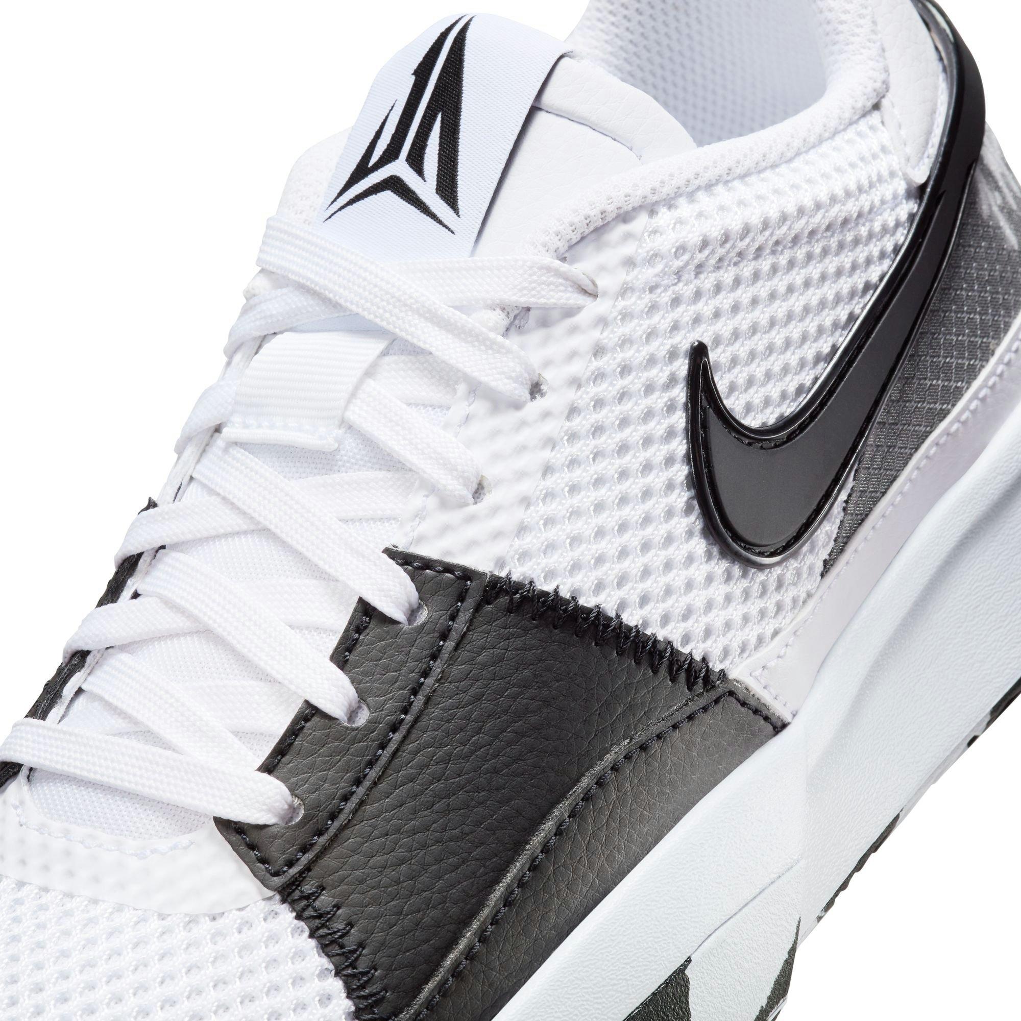 Nike Ja 1 "White/Black" Grade School Basketball Shoe
