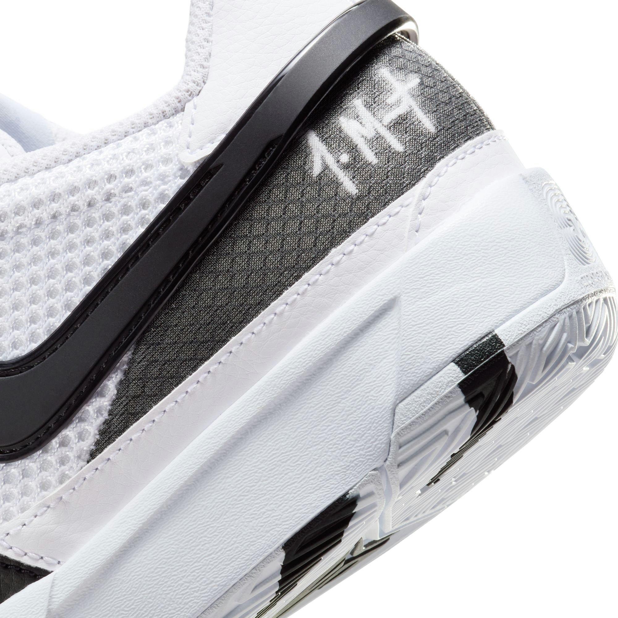 Nike Ja 1 "White/Black" Grade School Basketball Shoe