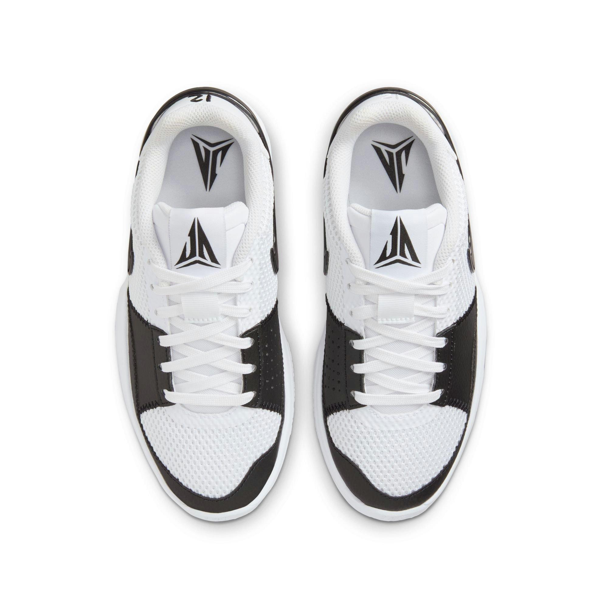 Nike Ja 1 "White/Black" Grade School Basketball Shoe