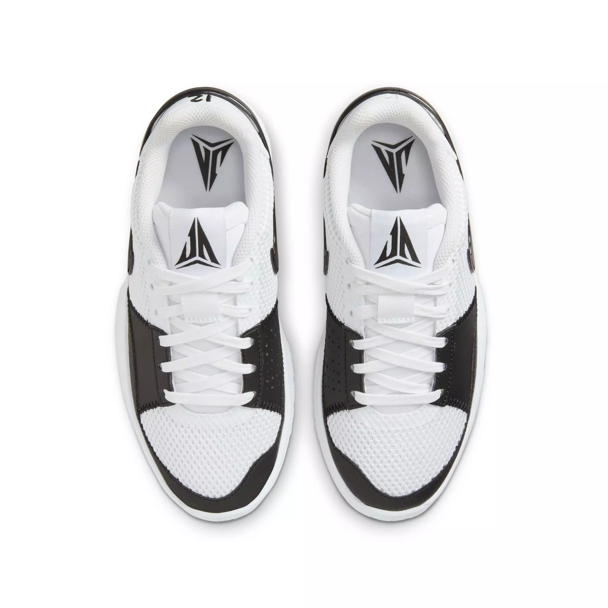 Nike Ja 1 "White/Black" Grade School Basketball Shoe - WHITE/BLACK