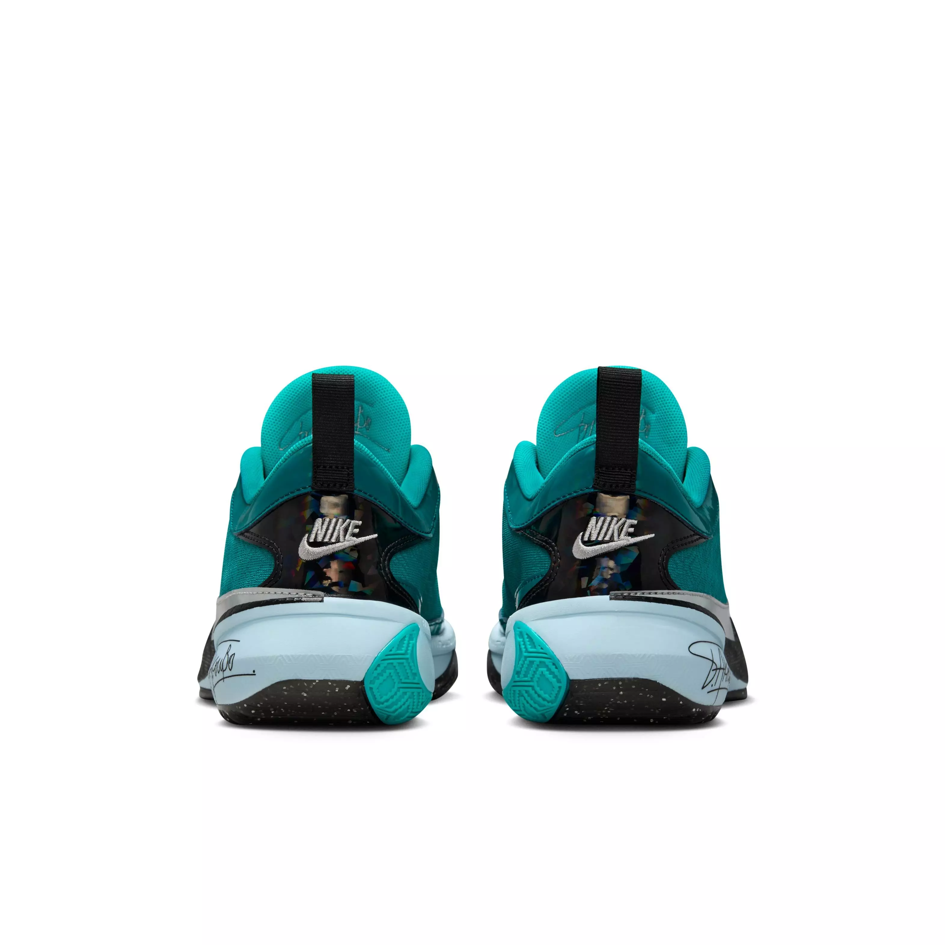 Nike Freak 5 "ASW" Grade School Kids' Basketball Shoe - GEODE TEAL/METALLIC SILVER/BLACK