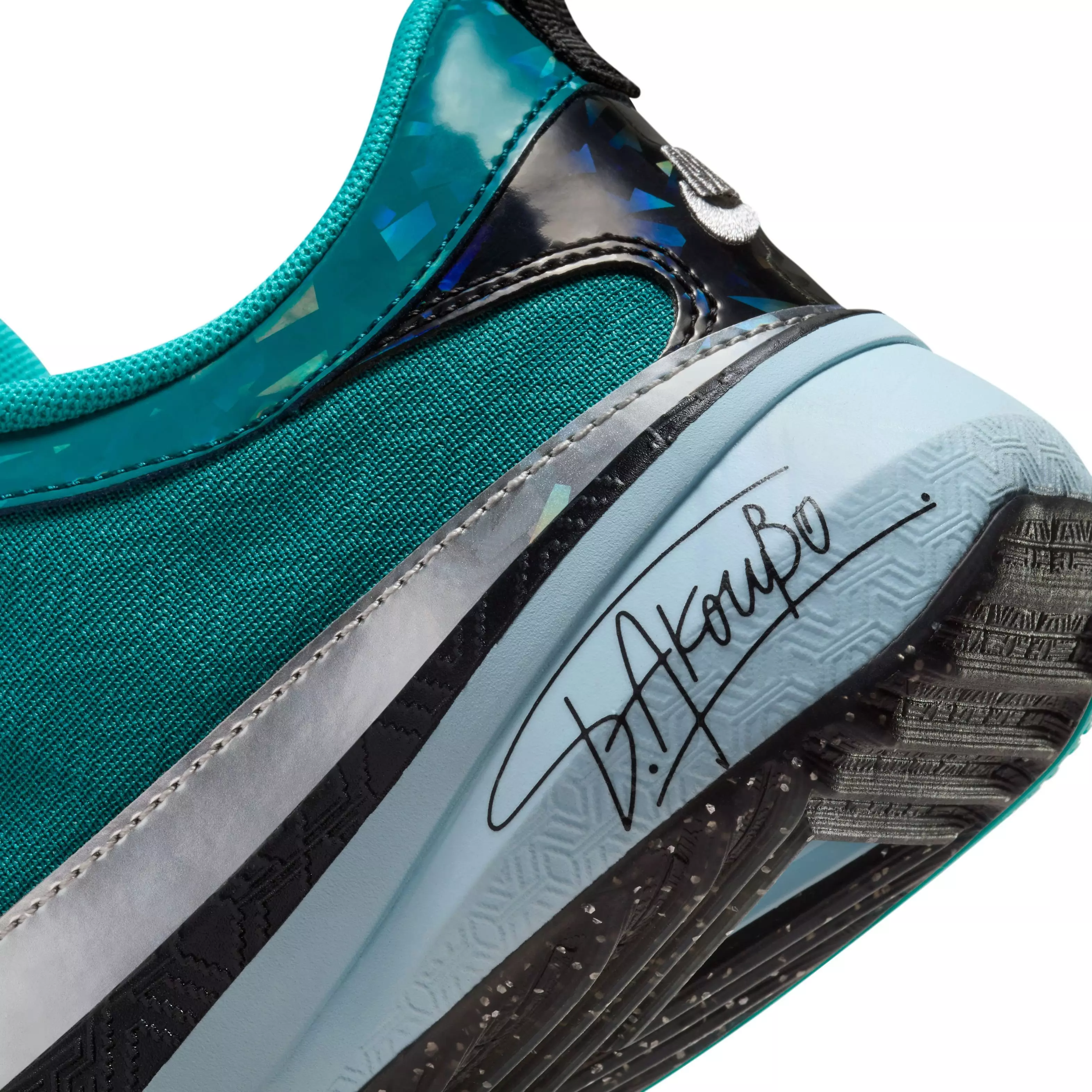 Nike Freak 5 "ASW" Grade School Kids' Basketball Shoe - GEODE TEAL/METALLIC SILVER/BLACK