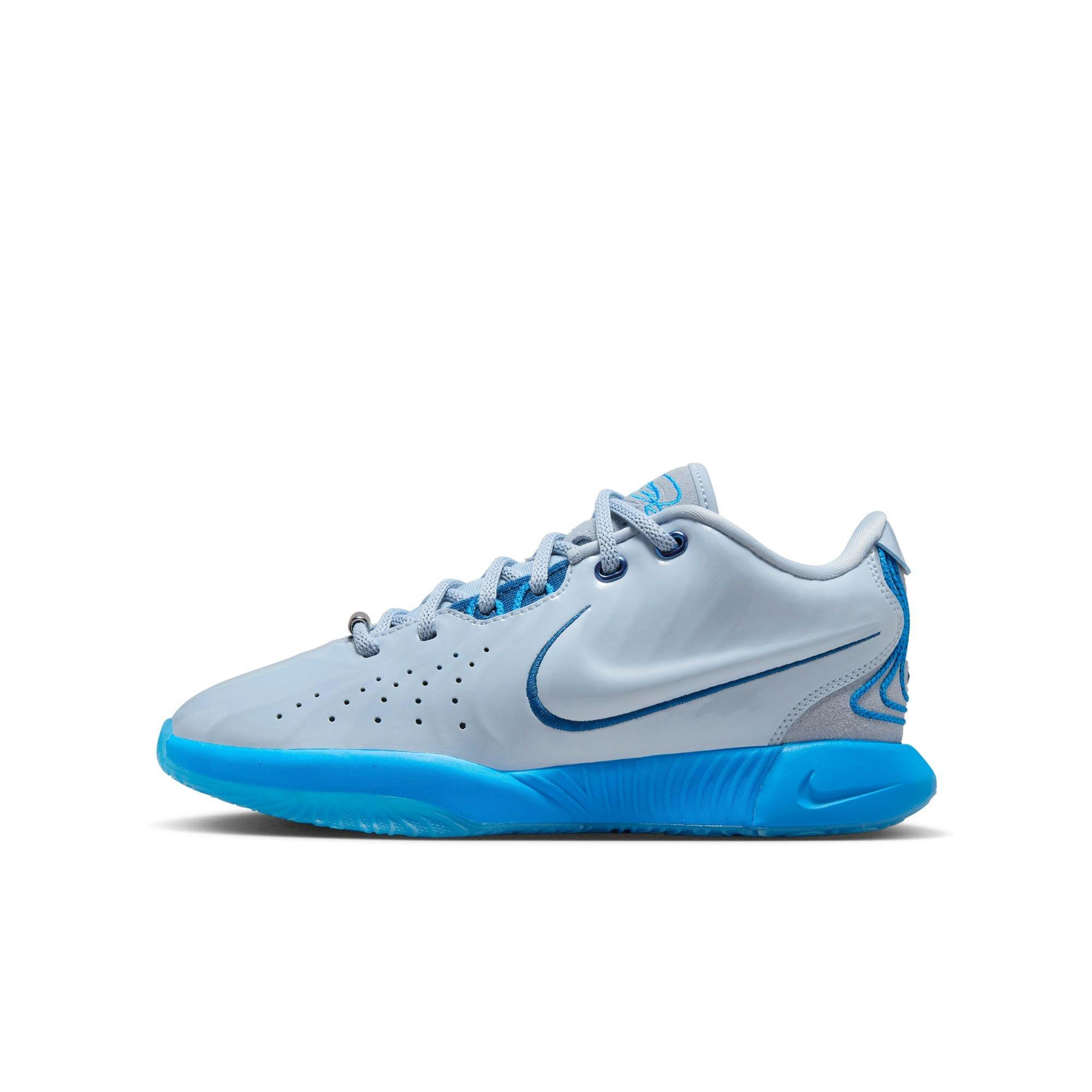 Nike LeBron XXI Grade School Boys' "Lt Armory Blue/Court Blue/Blue Hero" Basketball Shoe
