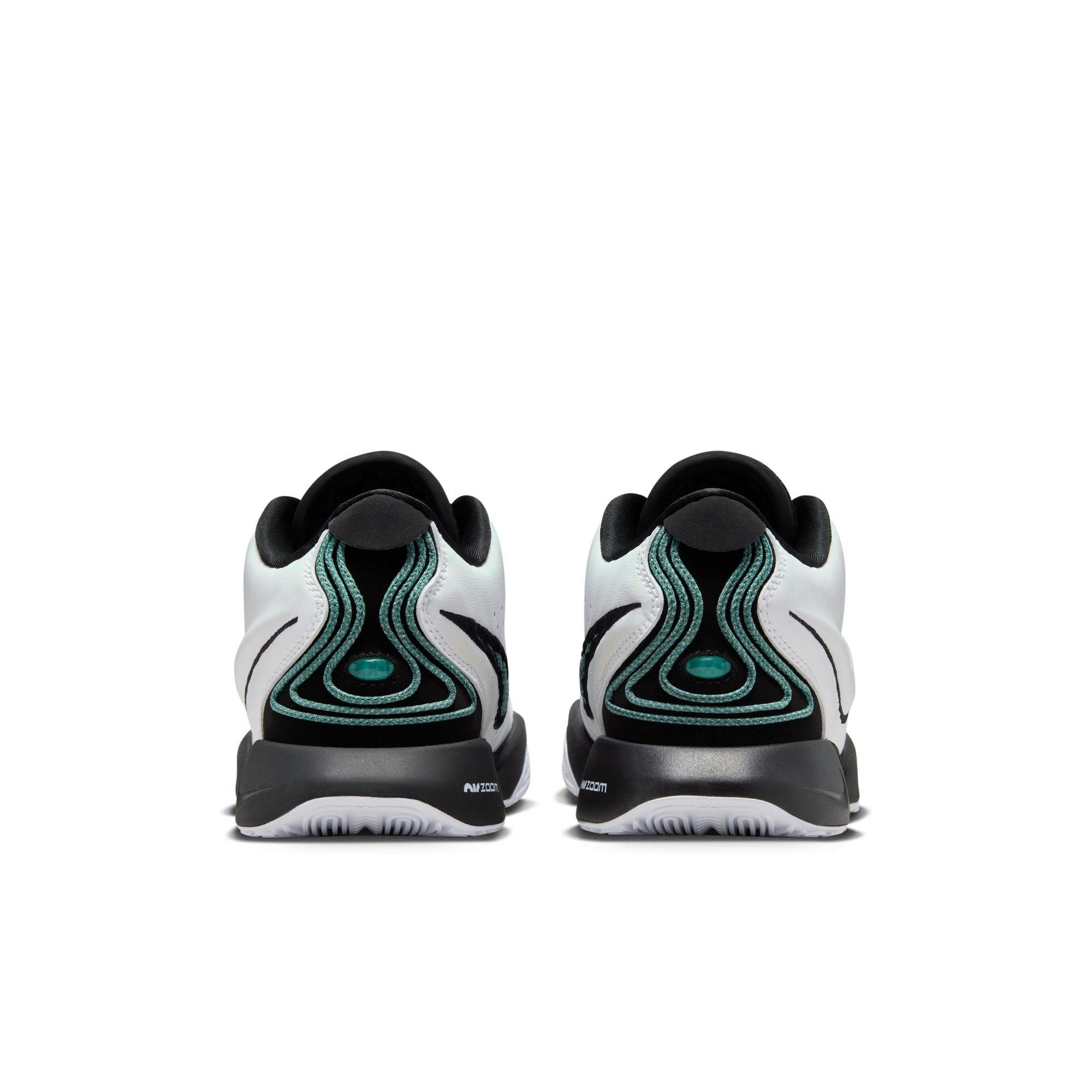 Nike LeBron XXI "Conchiolin" Grade School Kids' Basketball Shoe -  WHITE/BLACK/BICOASTAL Thumbnail View 8
