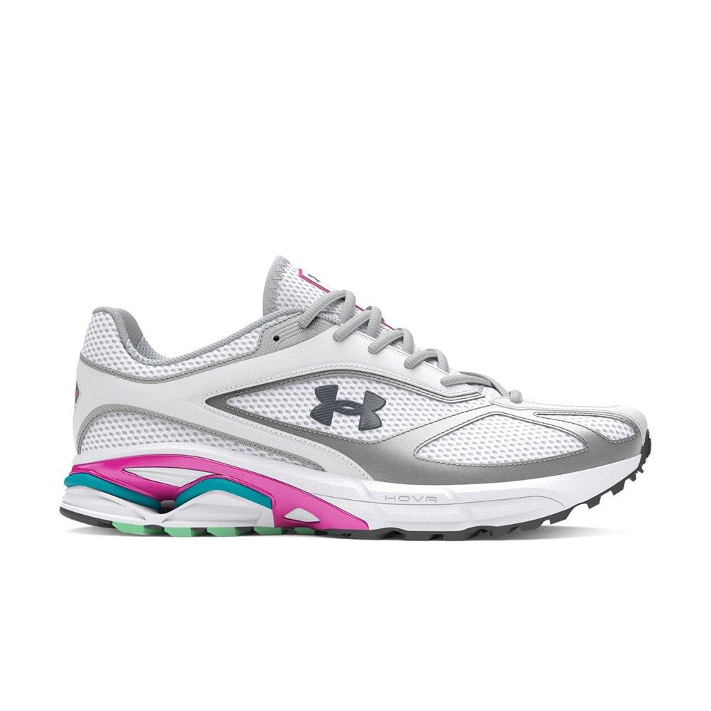 Under Armour Apparition HOVR "White/Metallic Silver/Castlerock" Unisex Running Shoe