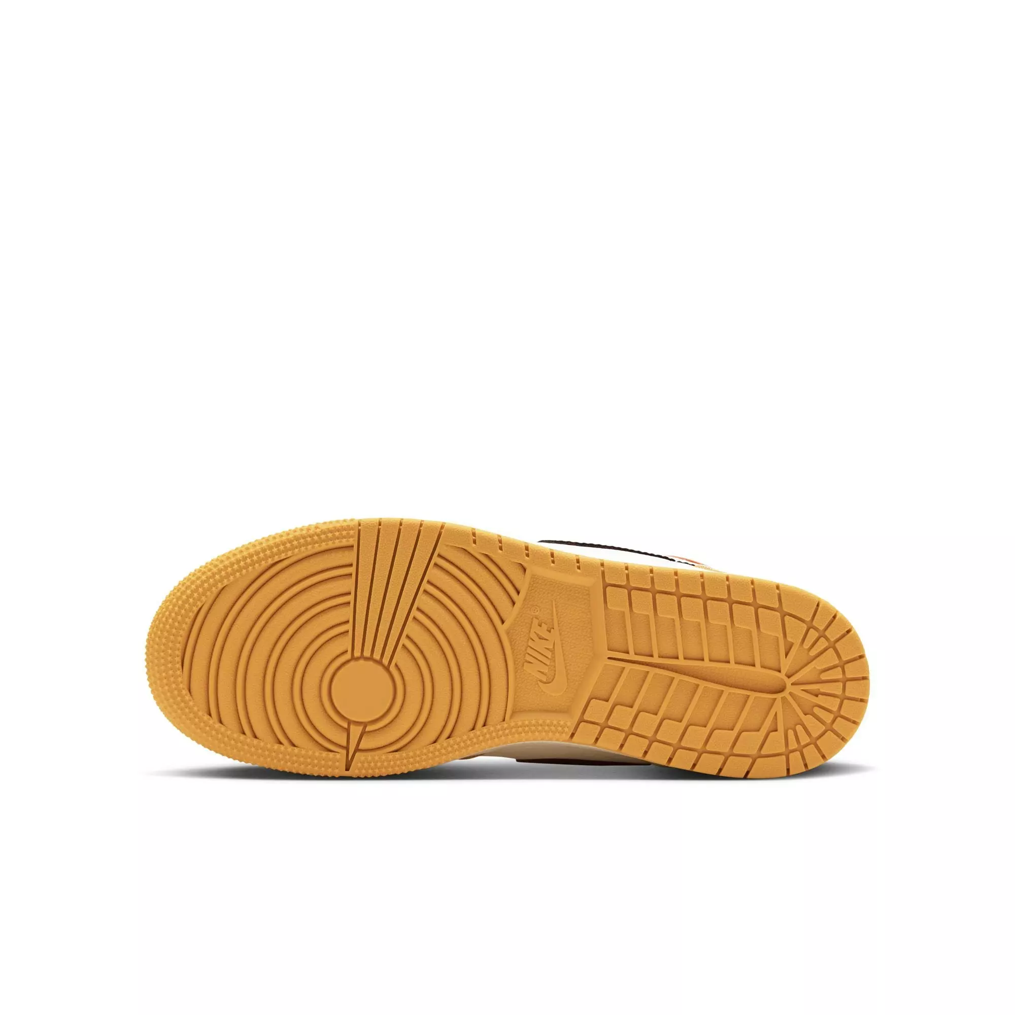 Jordan 1 Retro High OG "Yellow Ochre" Grade School Kids' Shoe - YELLOW OCHRE/BLACK/SAIL