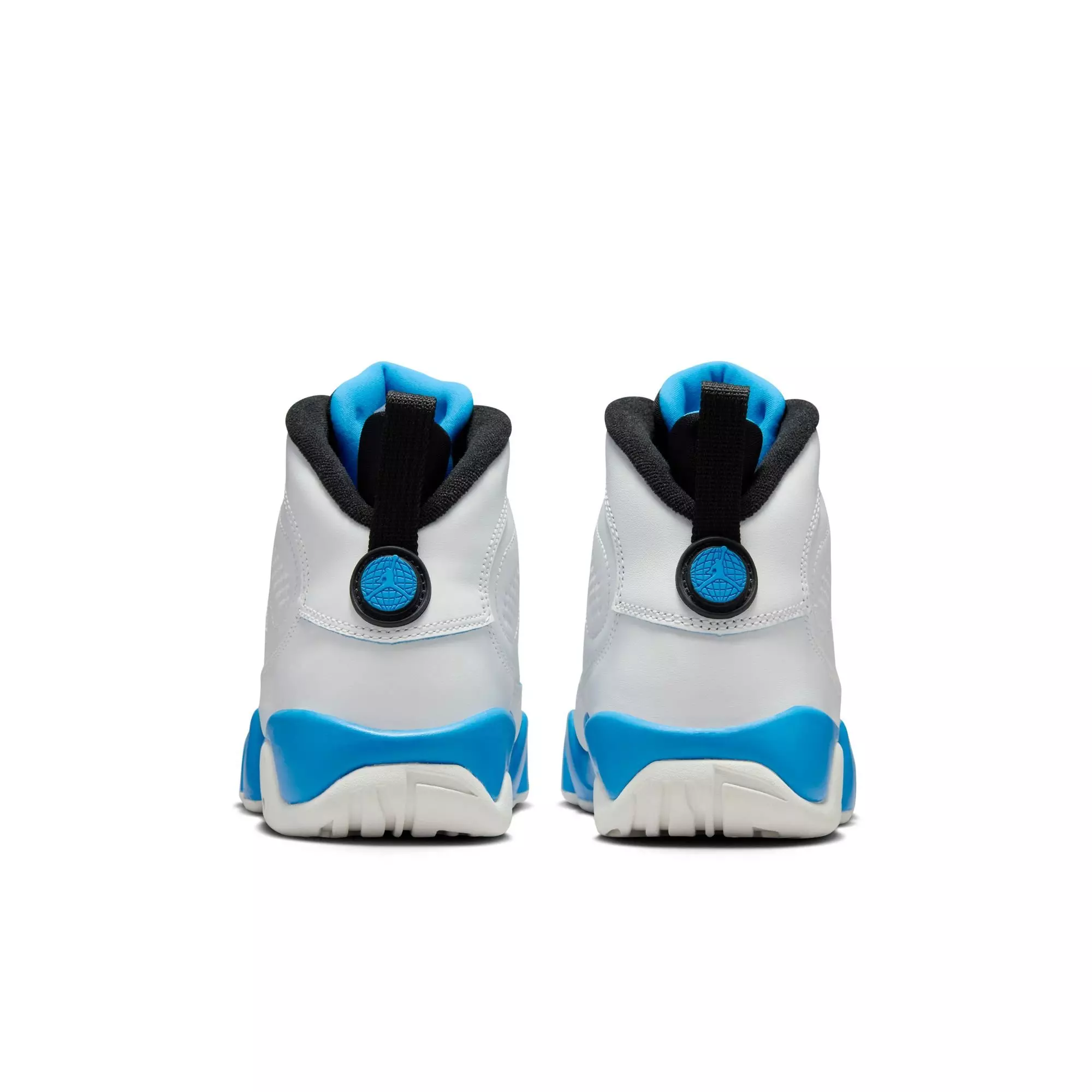 Jordan 9 Retro "Powder Blue" Grade School Kids' Shoe - SUMMIT WHITE/BLACK/POWDER BLUE
