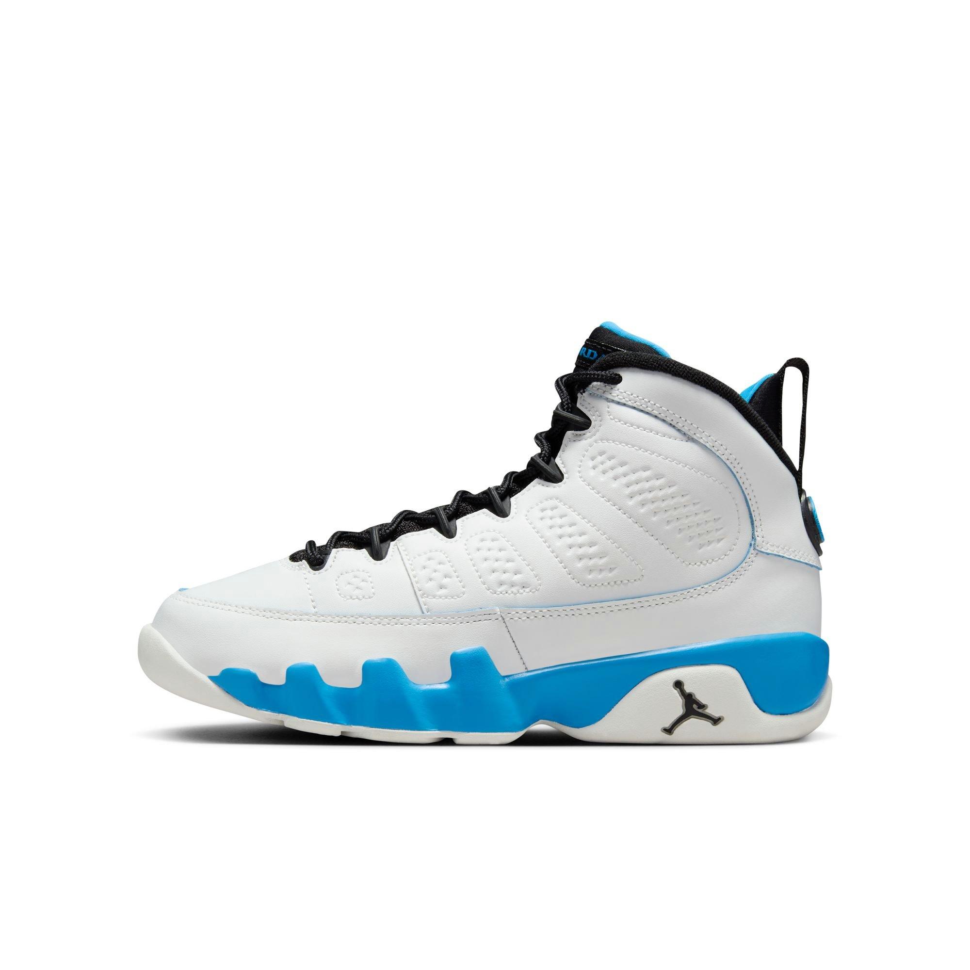 Jordan 9 Retro Grade School Kids' "Powder Blue" Shoe
