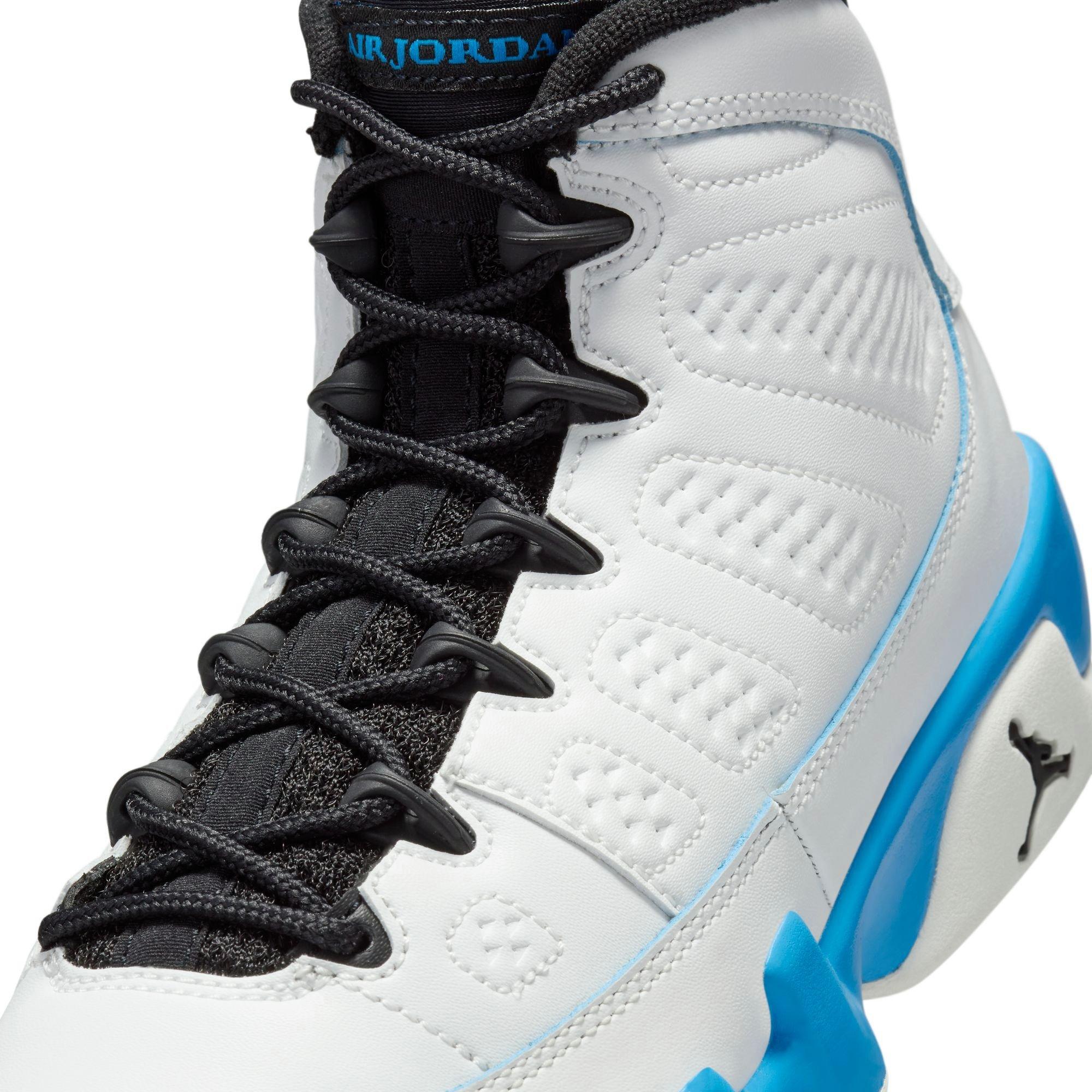 Jordan 9 Retro Grade School Kids' "Powder Blue" Shoe